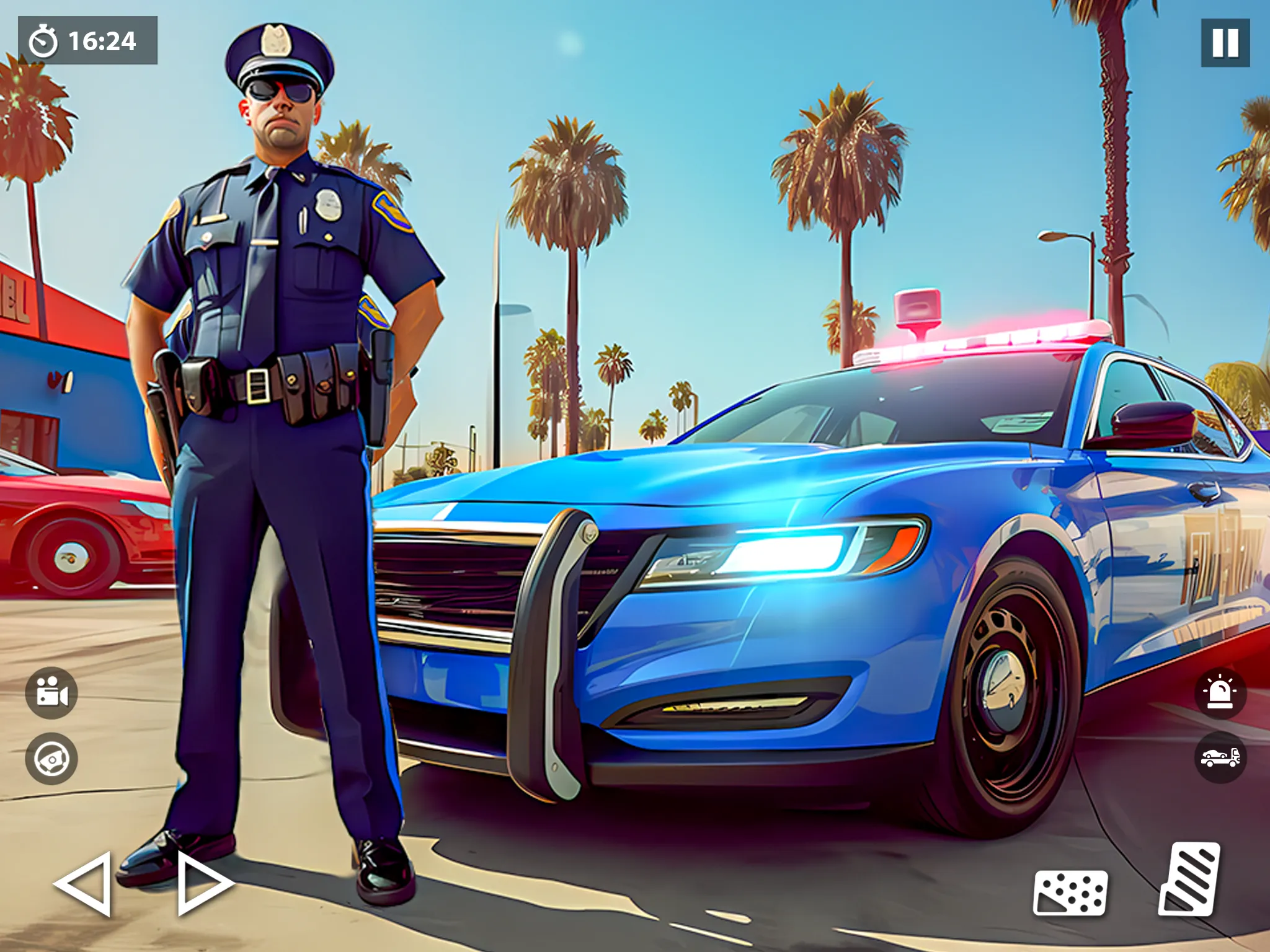 US Police Car Transporter Game | Indus Appstore | Screenshot