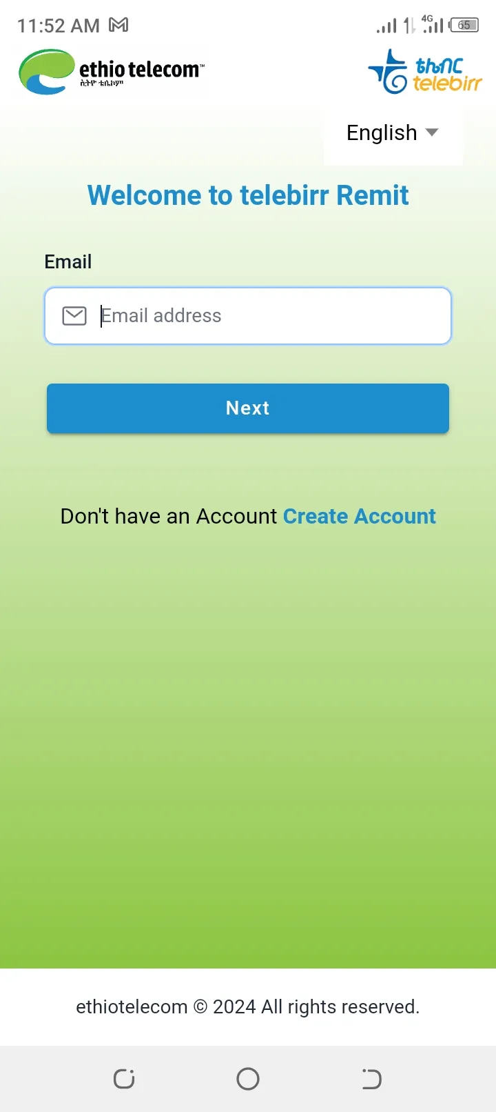 telebirr remit | Indus Appstore | Screenshot