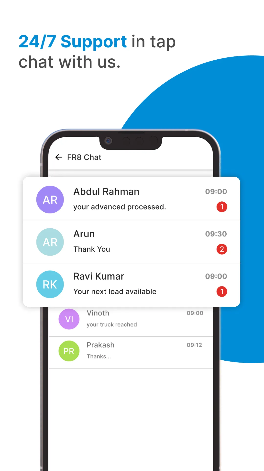 FR8 Loads - Full Truck Loads | Indus Appstore | Screenshot