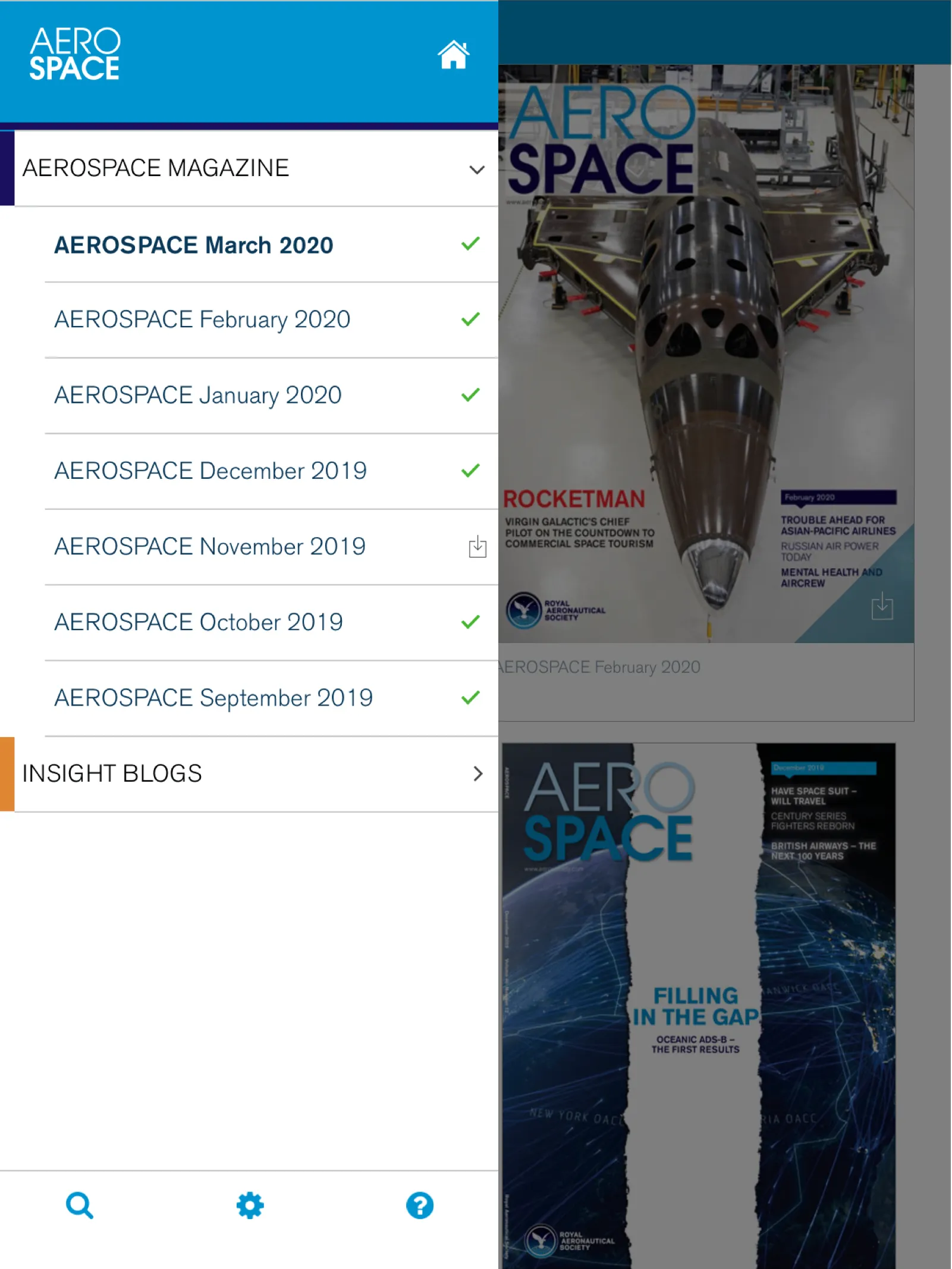 AEROSPACE magazine | Indus Appstore | Screenshot