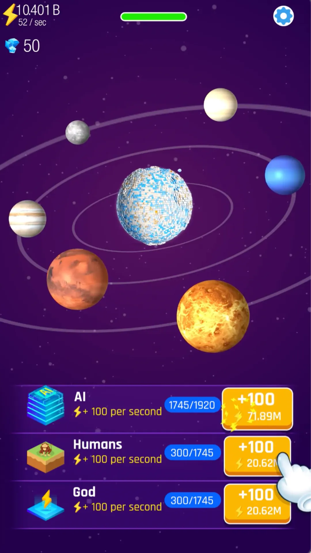 Idle World - Build The Planet | Indus Appstore | Screenshot