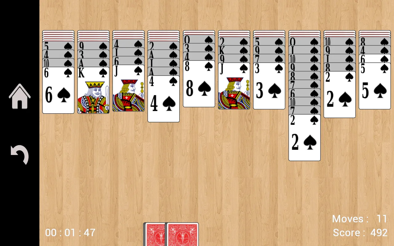 Spider Solitaire | Indus Appstore | Screenshot