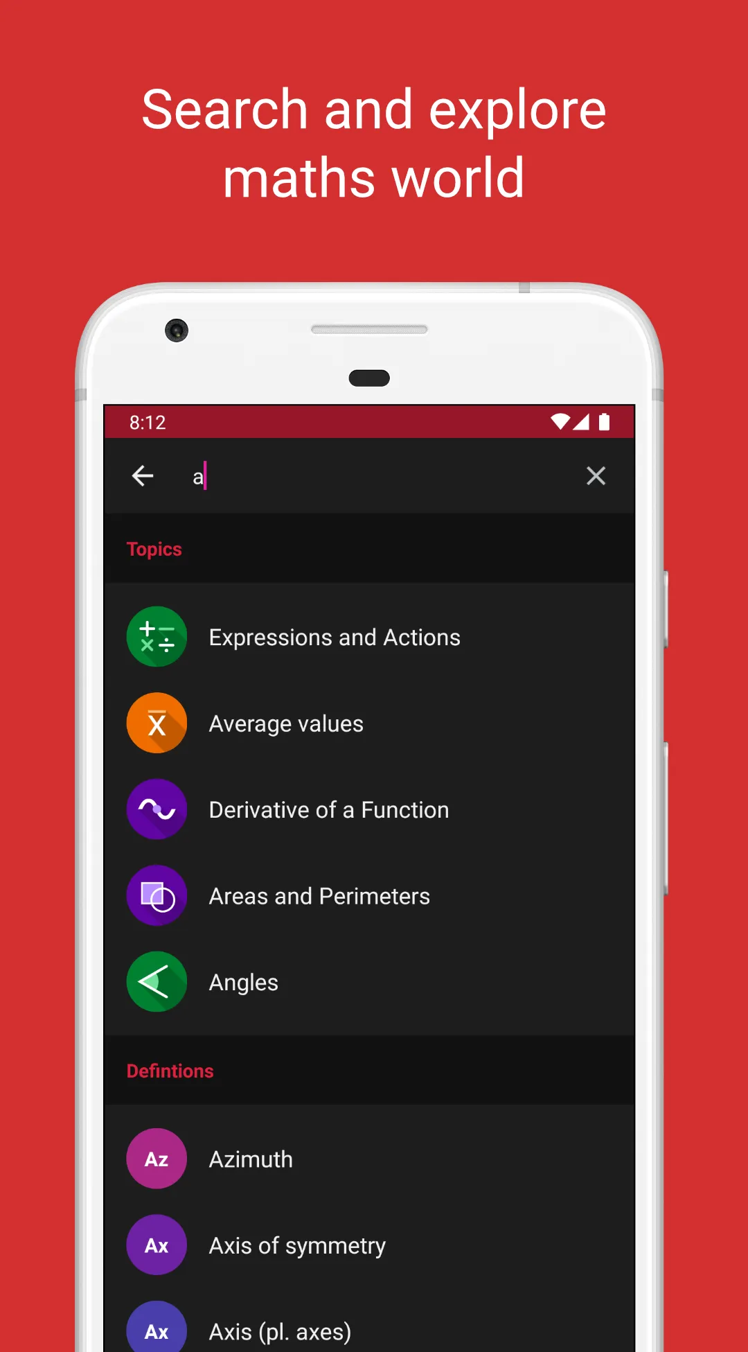 Maths Pro - Notes & Formulas | Indus Appstore | Screenshot