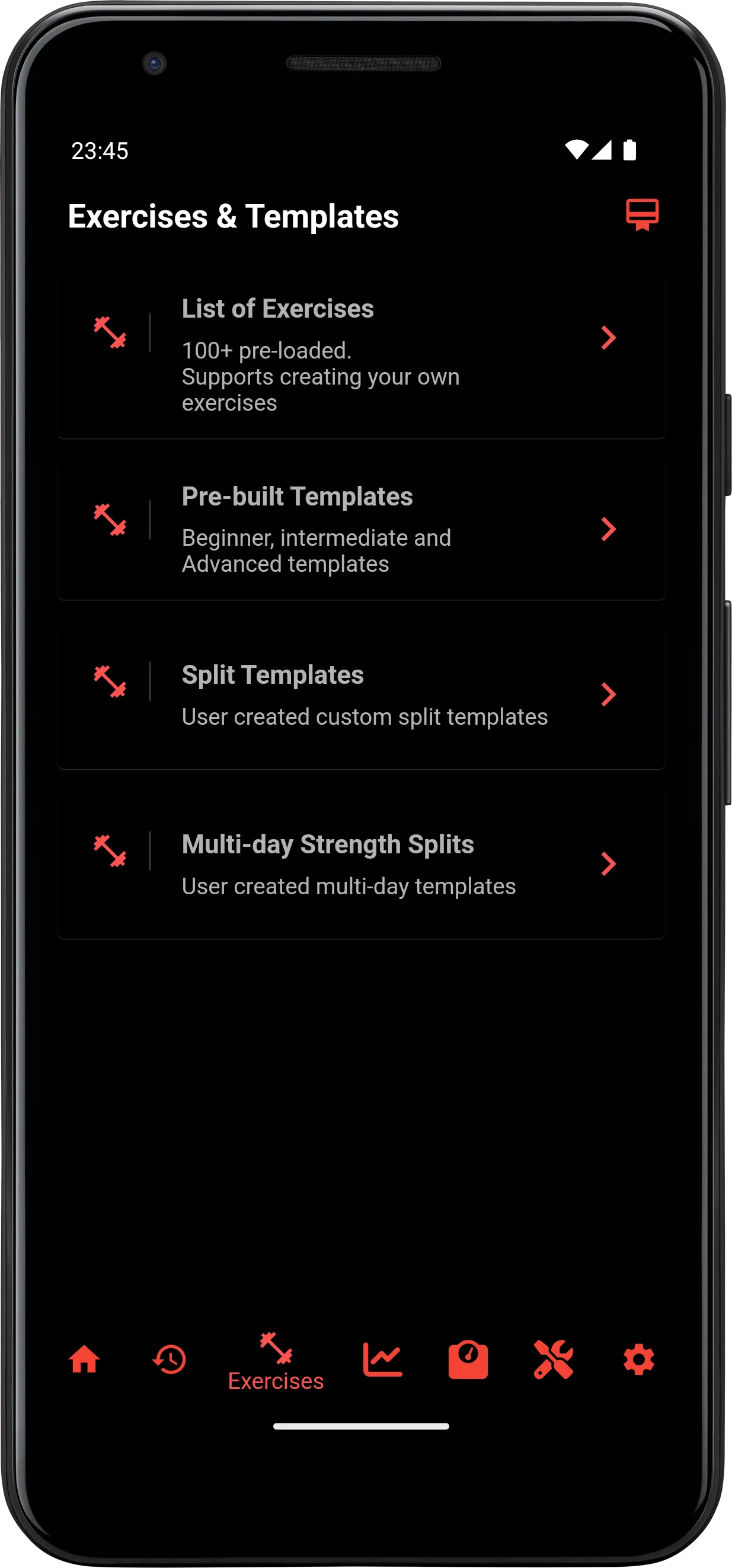 Lift4Fit: Gym & Workout Log | Indus Appstore | Screenshot