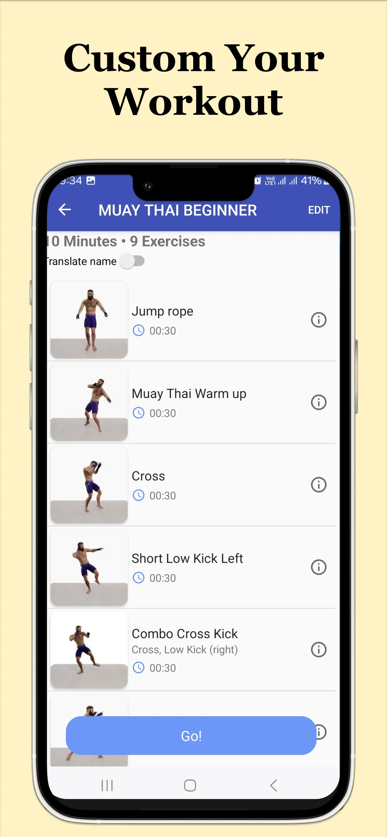 Muay Thai - Kickboxing Trainer | Indus Appstore | Screenshot