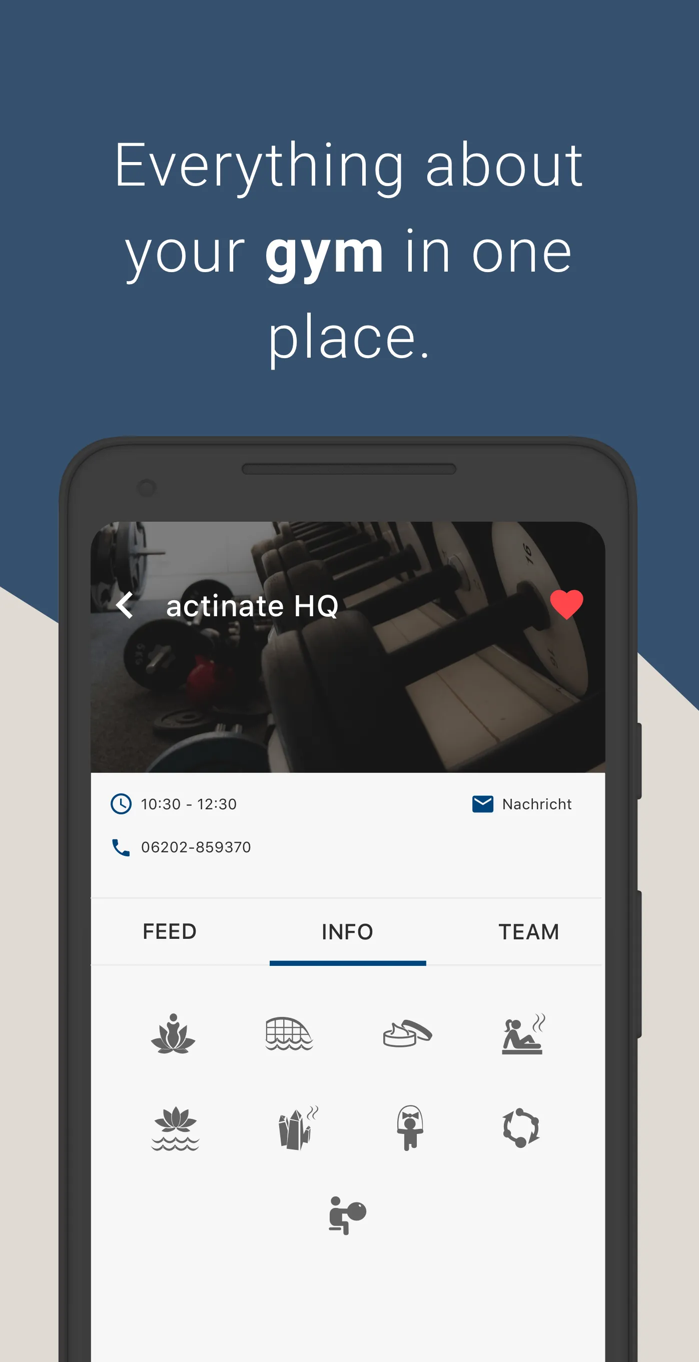 SmartGym powered by actinate | Indus Appstore | Screenshot