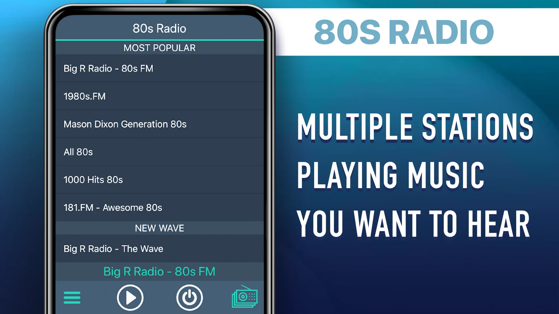 80s Radio Favorites | Indus Appstore | Screenshot