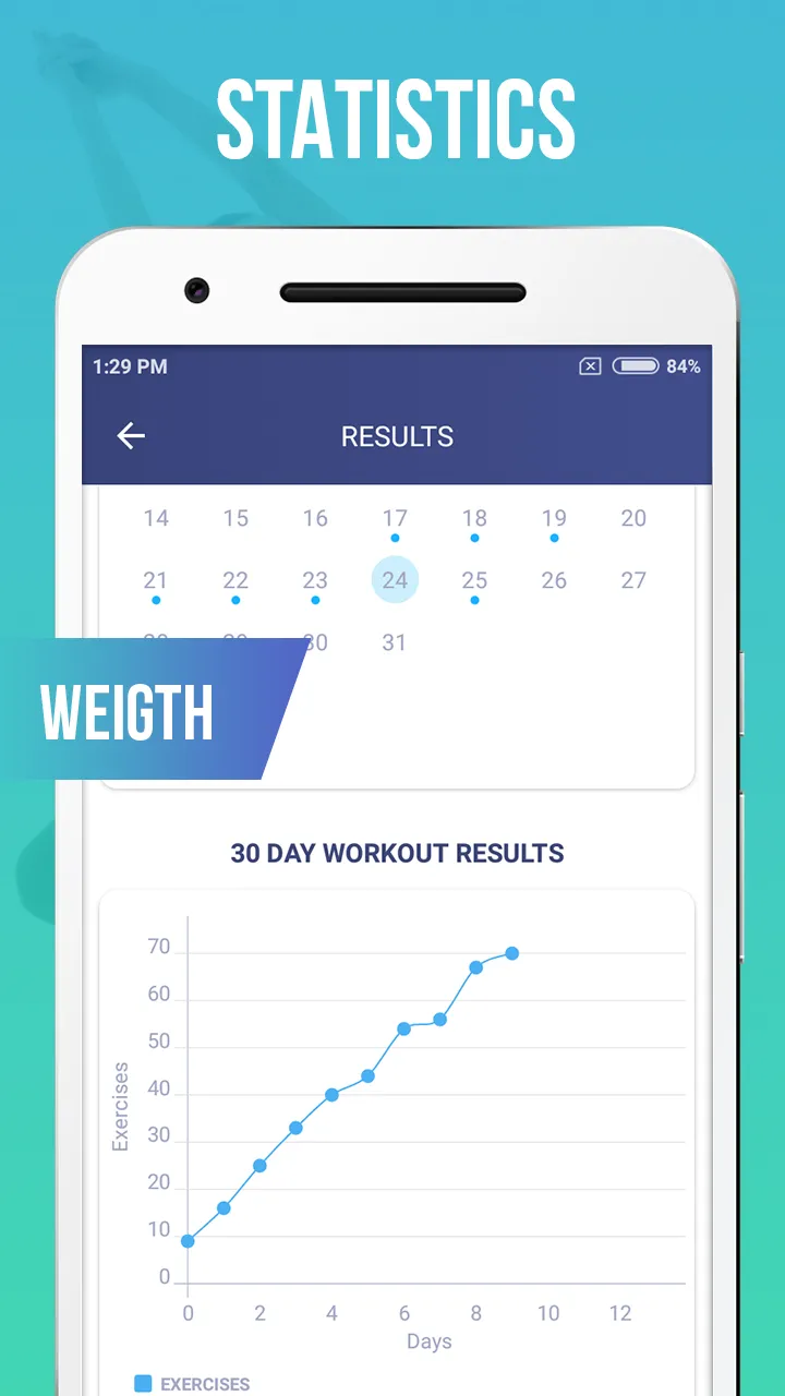 30 Day Upper Body Challenge | Indus Appstore | Screenshot