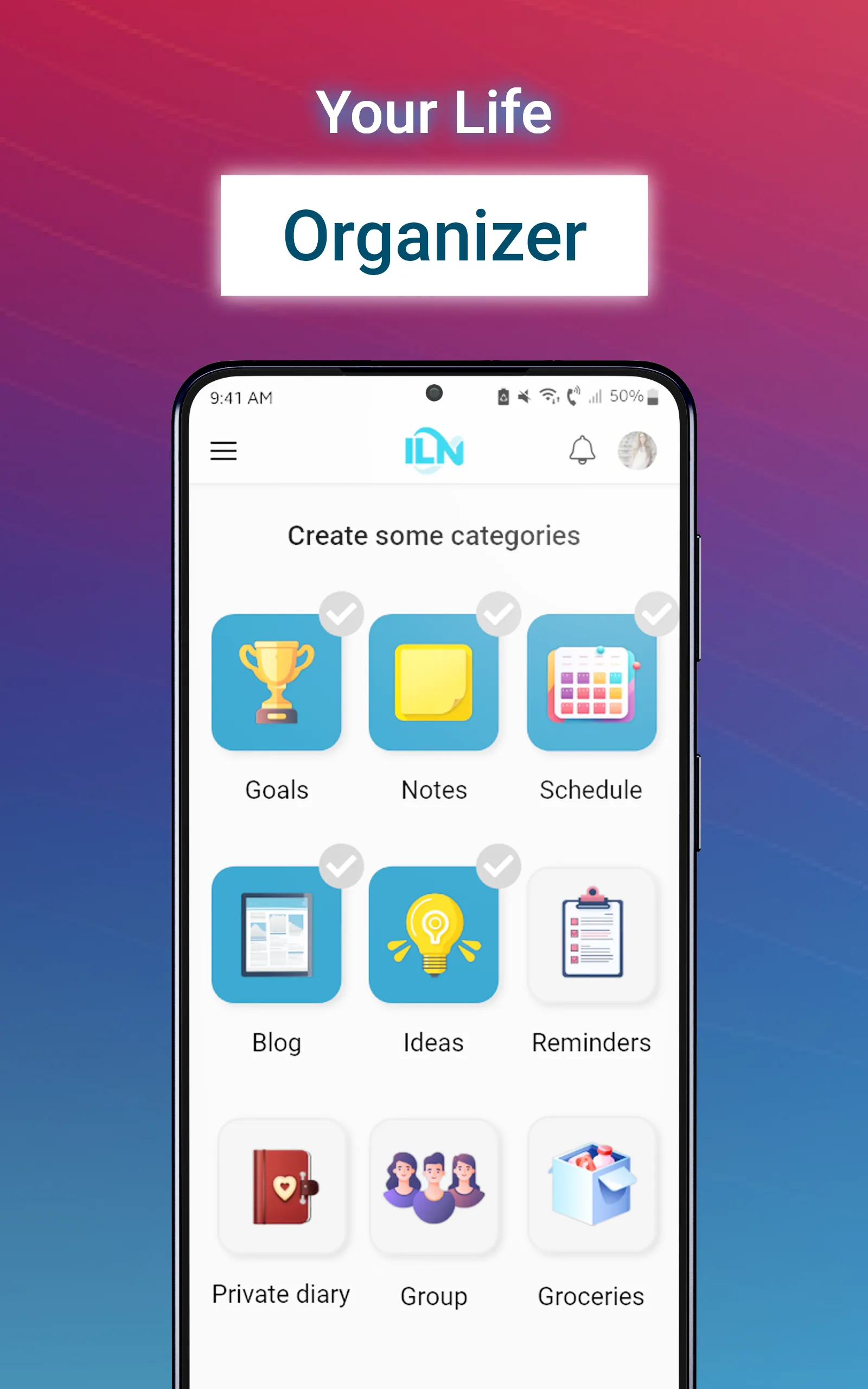 ILN - Your Life Manager | Indus Appstore | Screenshot