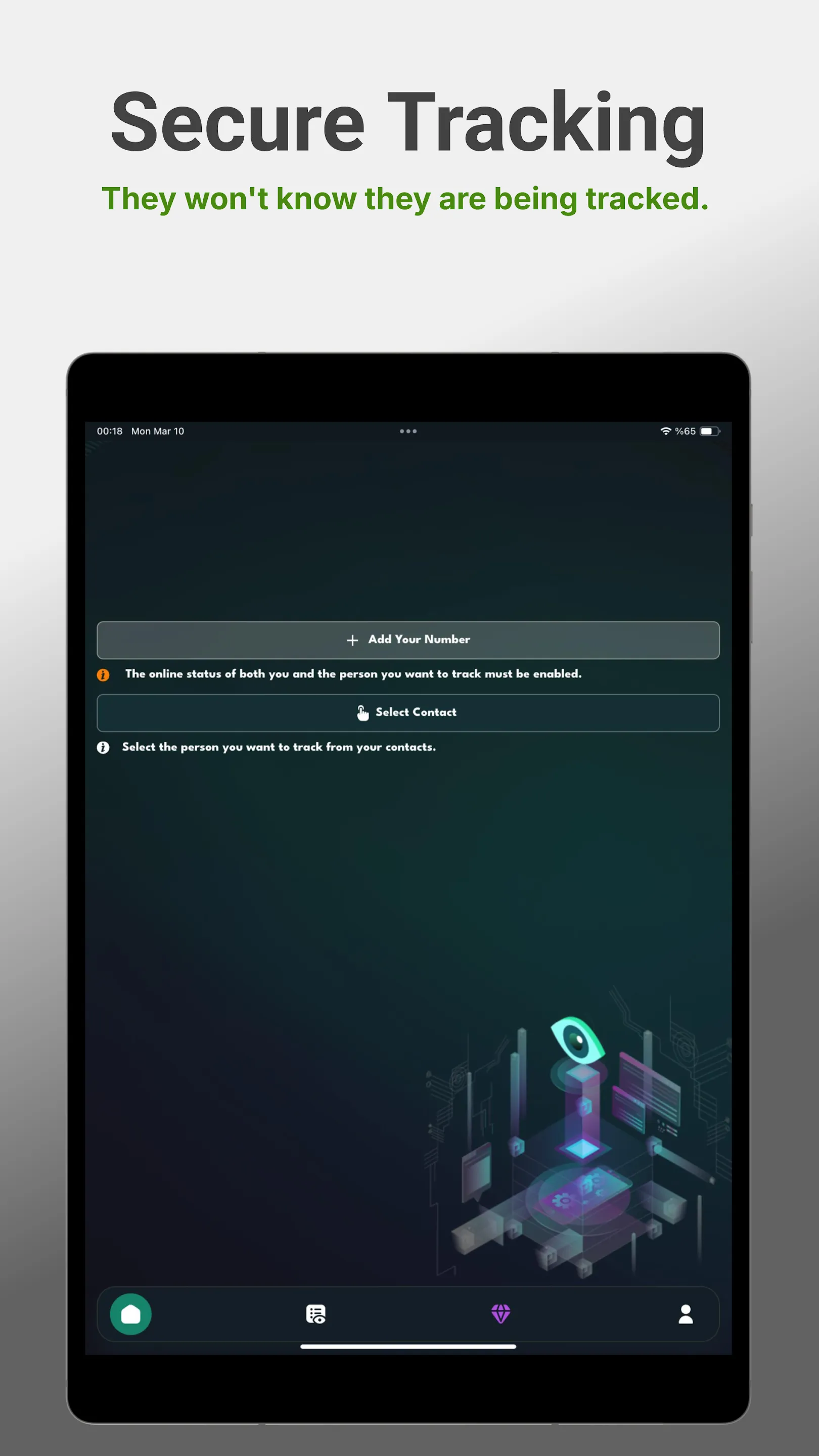 Waon Online Tracker Last Seen | Indus Appstore | Screenshot
