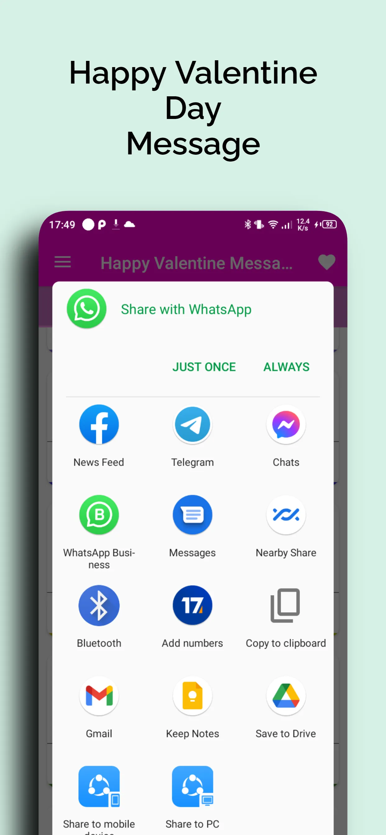 Happy Valentine Day Message | Indus Appstore | Screenshot