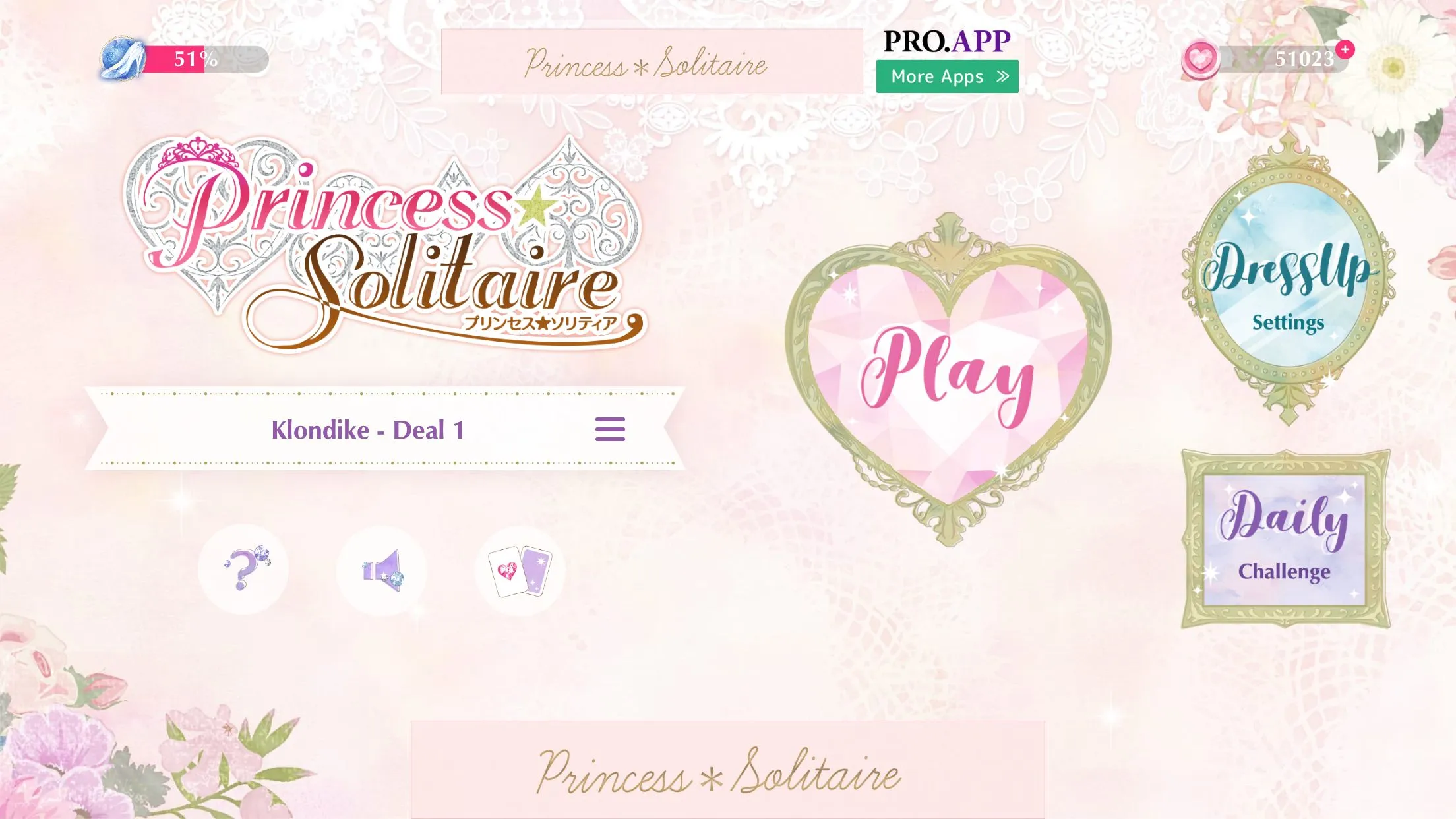 Princess*Solitaire: Cute Games | Indus Appstore | Screenshot