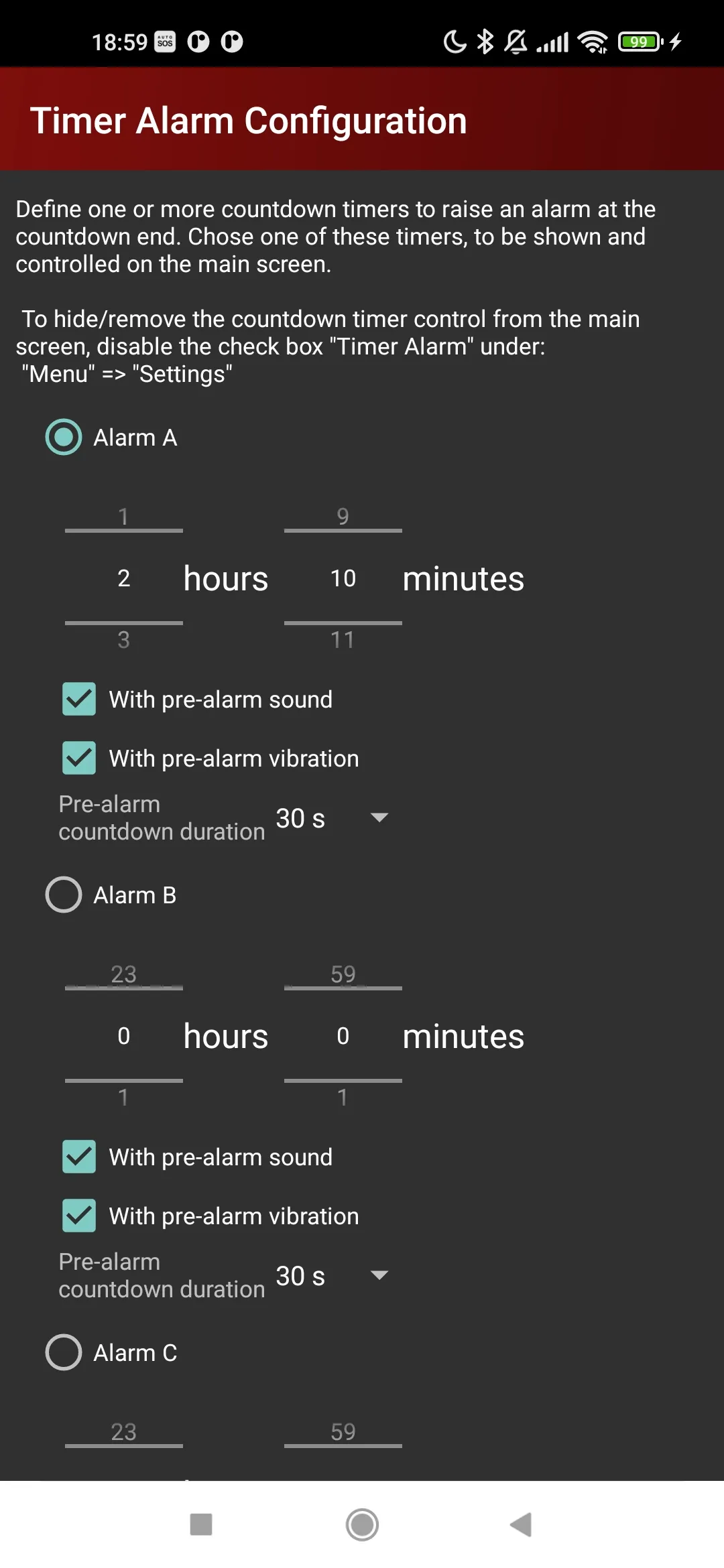 AutoSOS: Automatic SOS Alarms | Indus Appstore | Screenshot