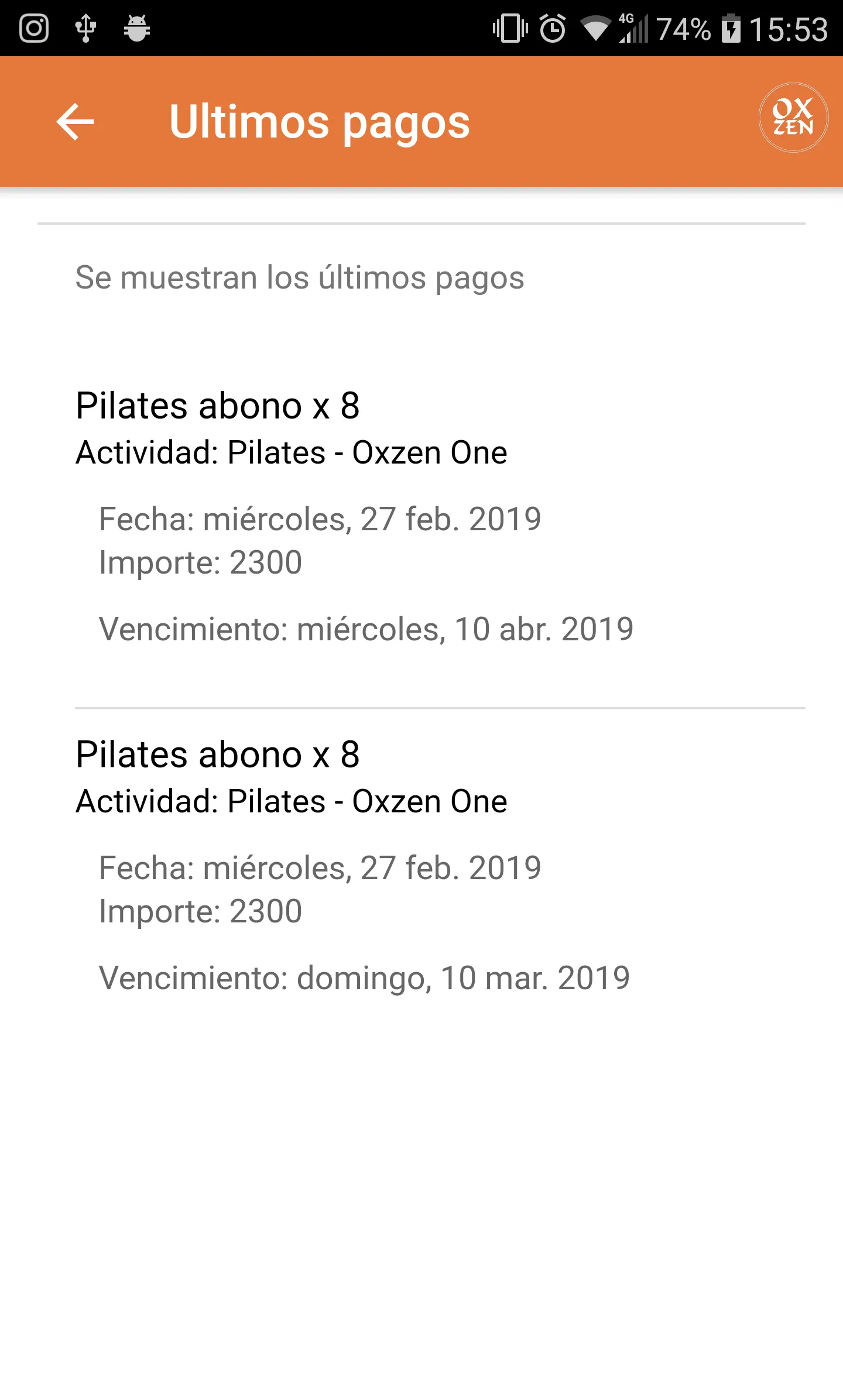 Oxzen Pilates | Indus Appstore | Screenshot