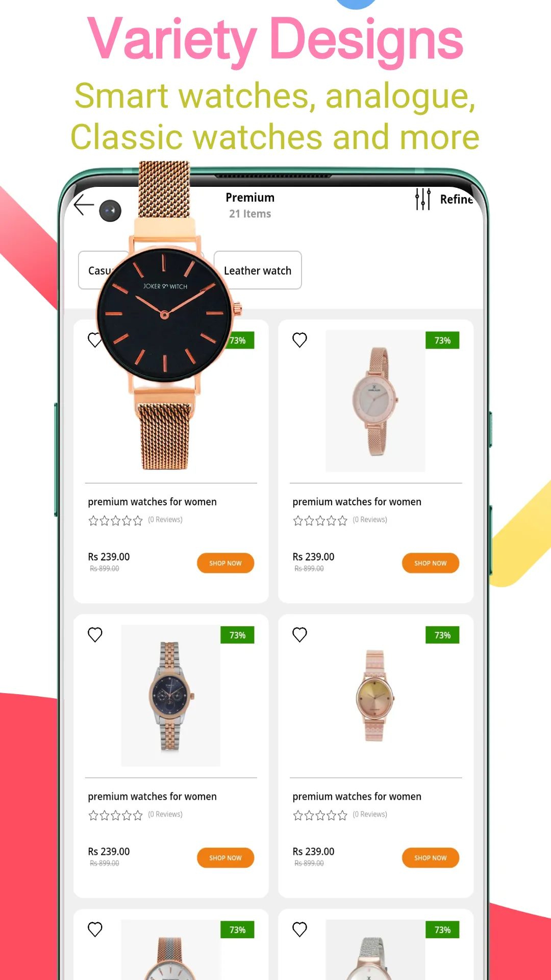 Watch Online Shopping App | Indus Appstore | Screenshot