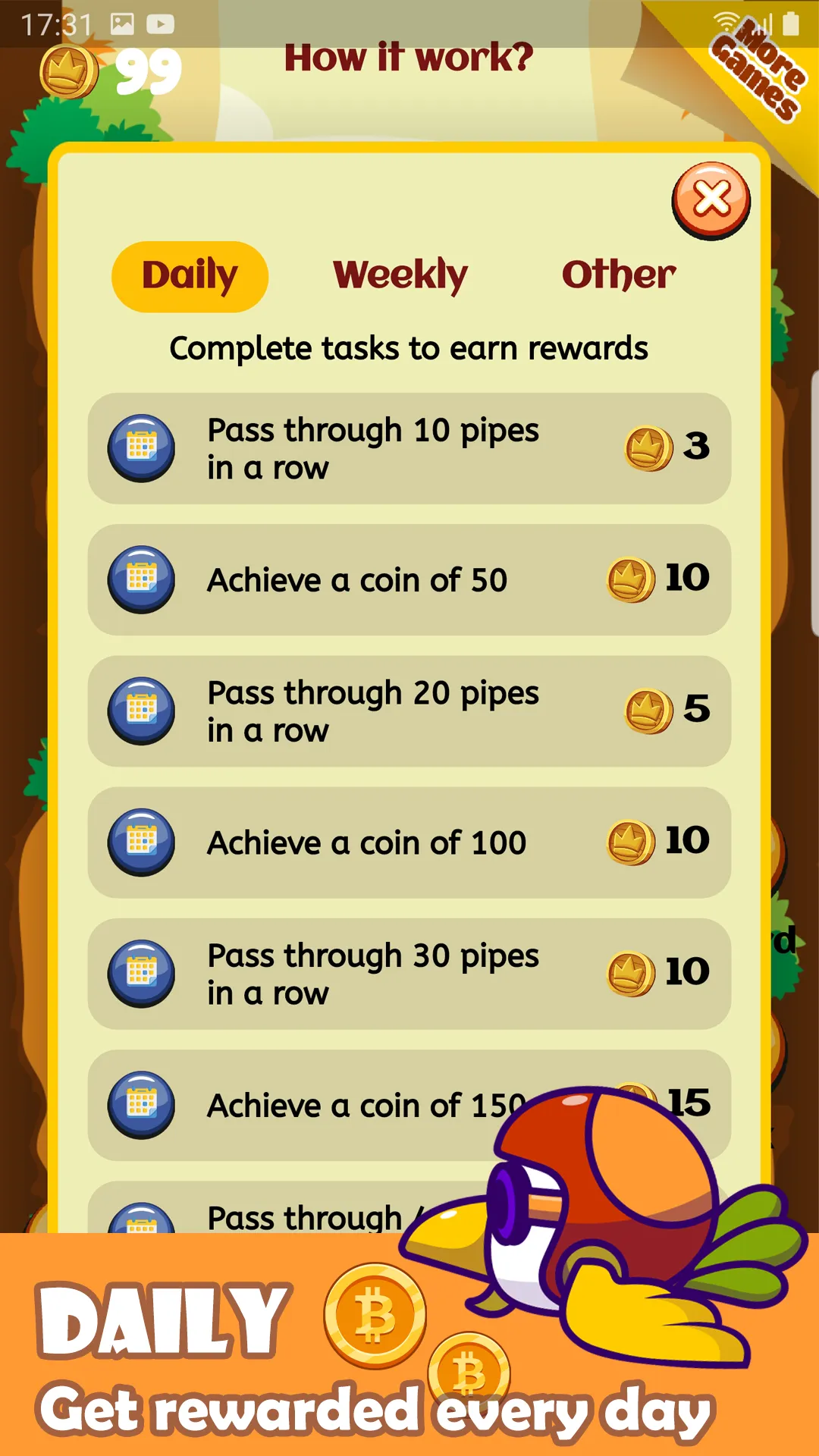 Flap To Earn | Indus Appstore | Screenshot