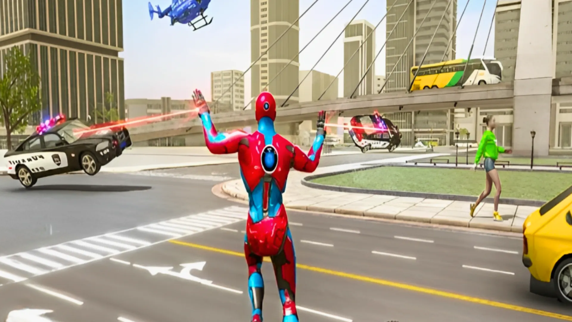 Superhero City Battle-Gang War | Indus Appstore | Screenshot