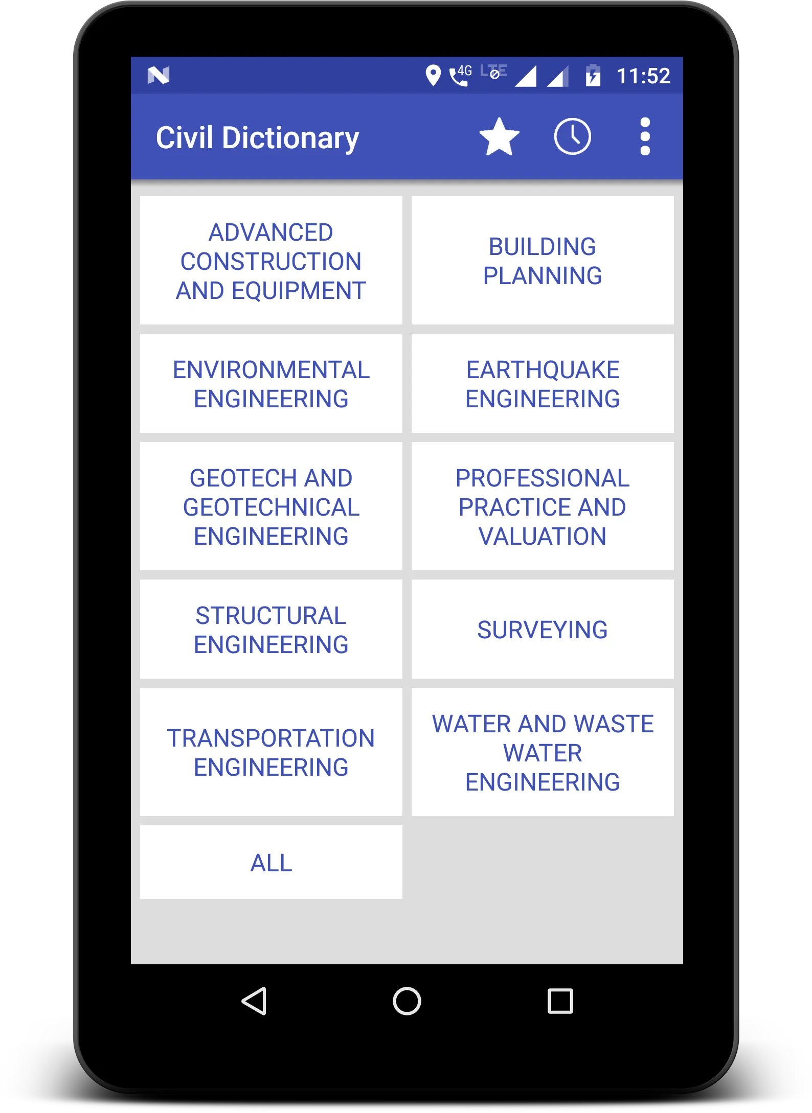 Civil Engineering Dictionary | Indus Appstore | Screenshot