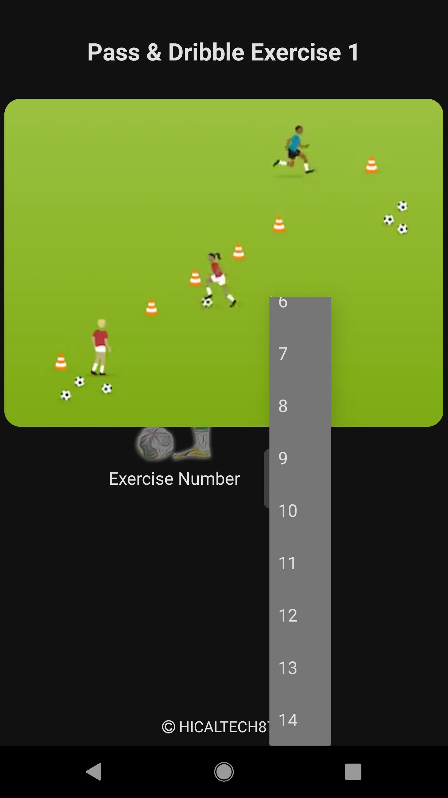 Football Exercise | Indus Appstore | Screenshot