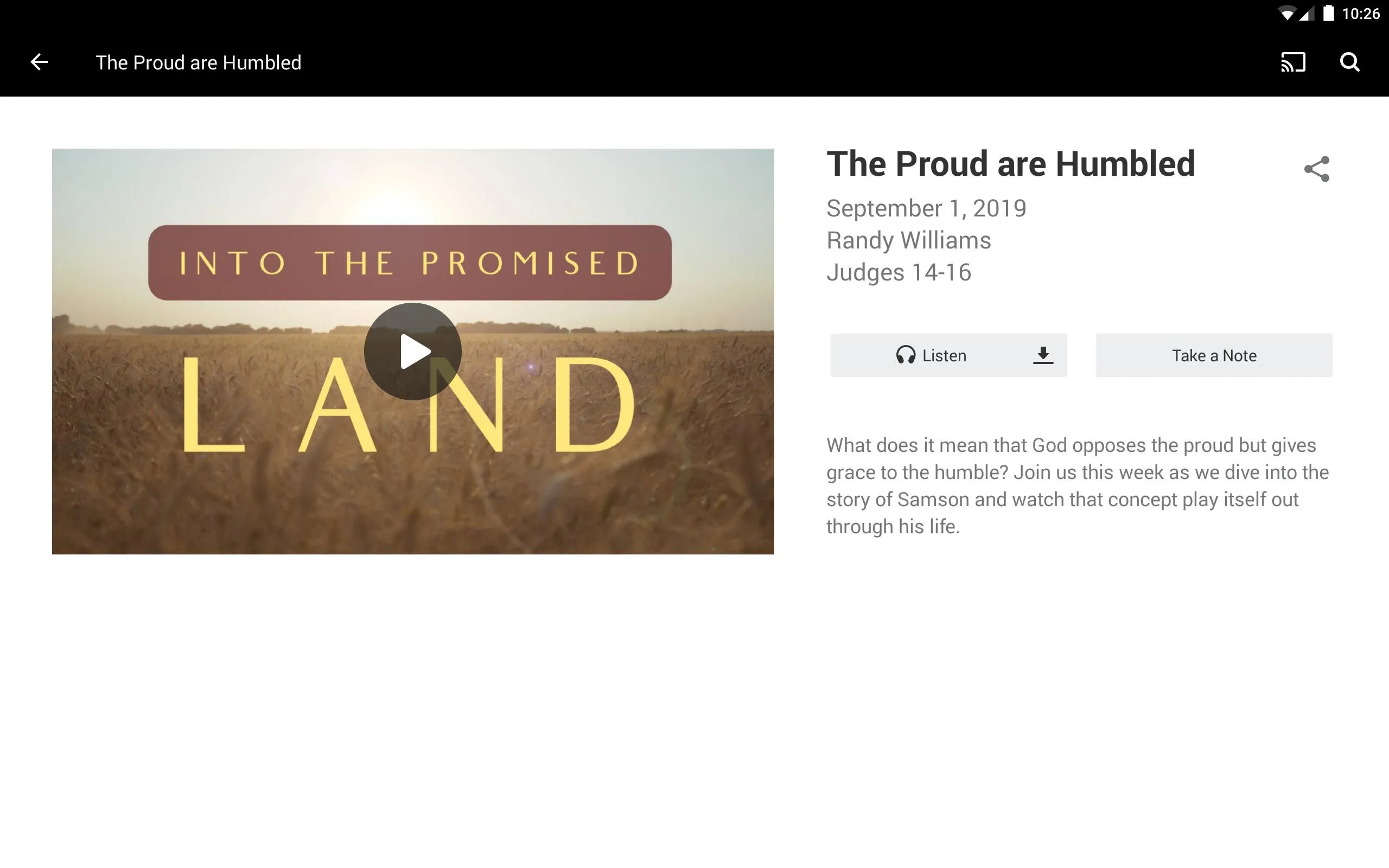 Faith Church VC | Indus Appstore | Screenshot