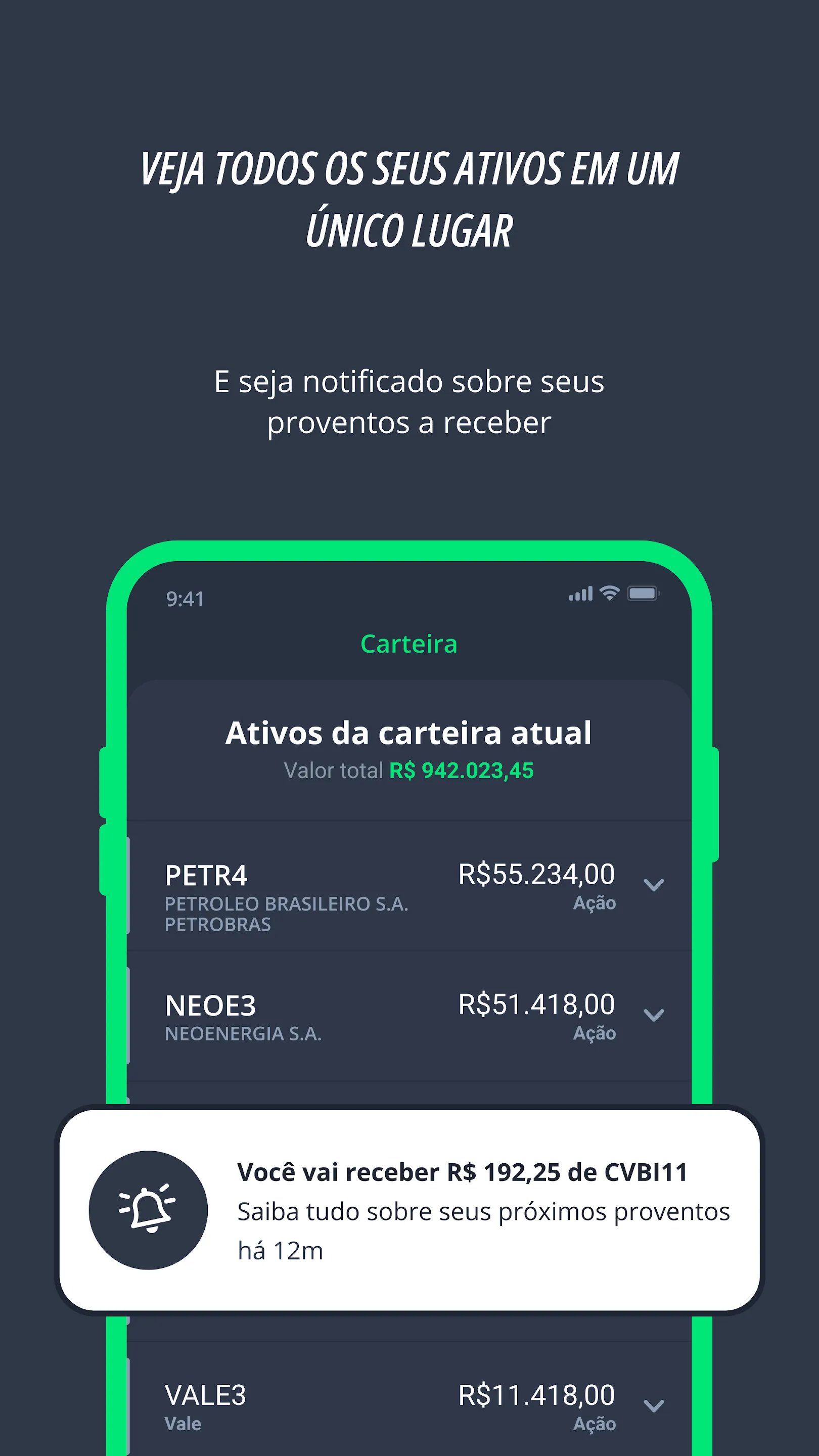 Grana - IR da bolsa automático | Indus Appstore | Screenshot