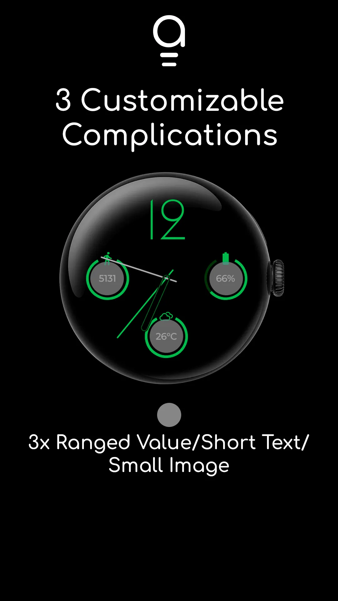 AD ELgnT - Watch Face | Indus Appstore | Screenshot