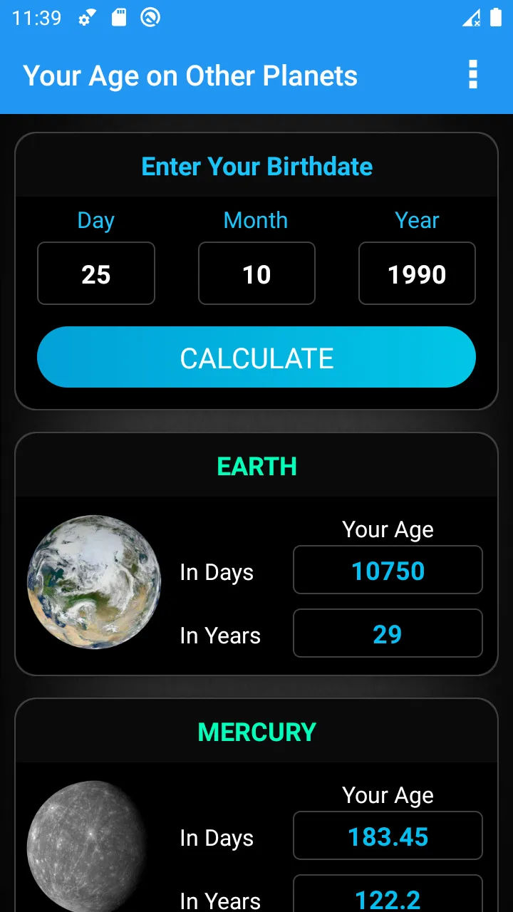 Age Calculator | Indus Appstore | Screenshot