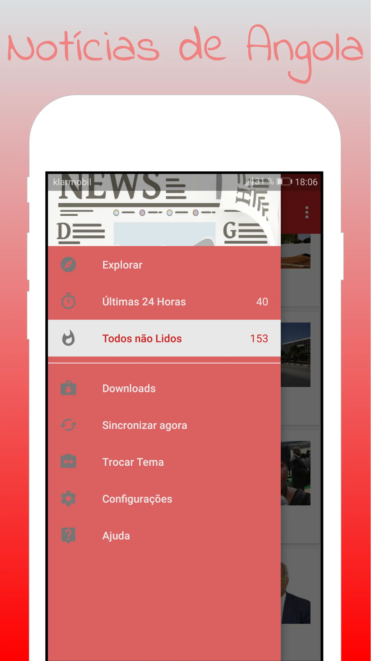 Angola Newspapers | Indus Appstore | Screenshot