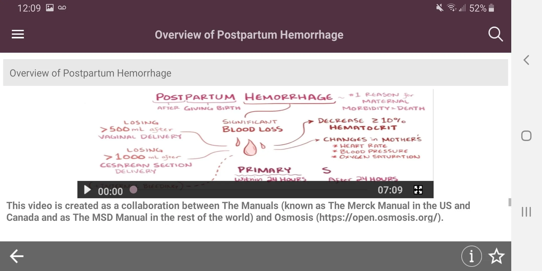 MSD Manual Guide to Obstetrics | Indus Appstore | Screenshot