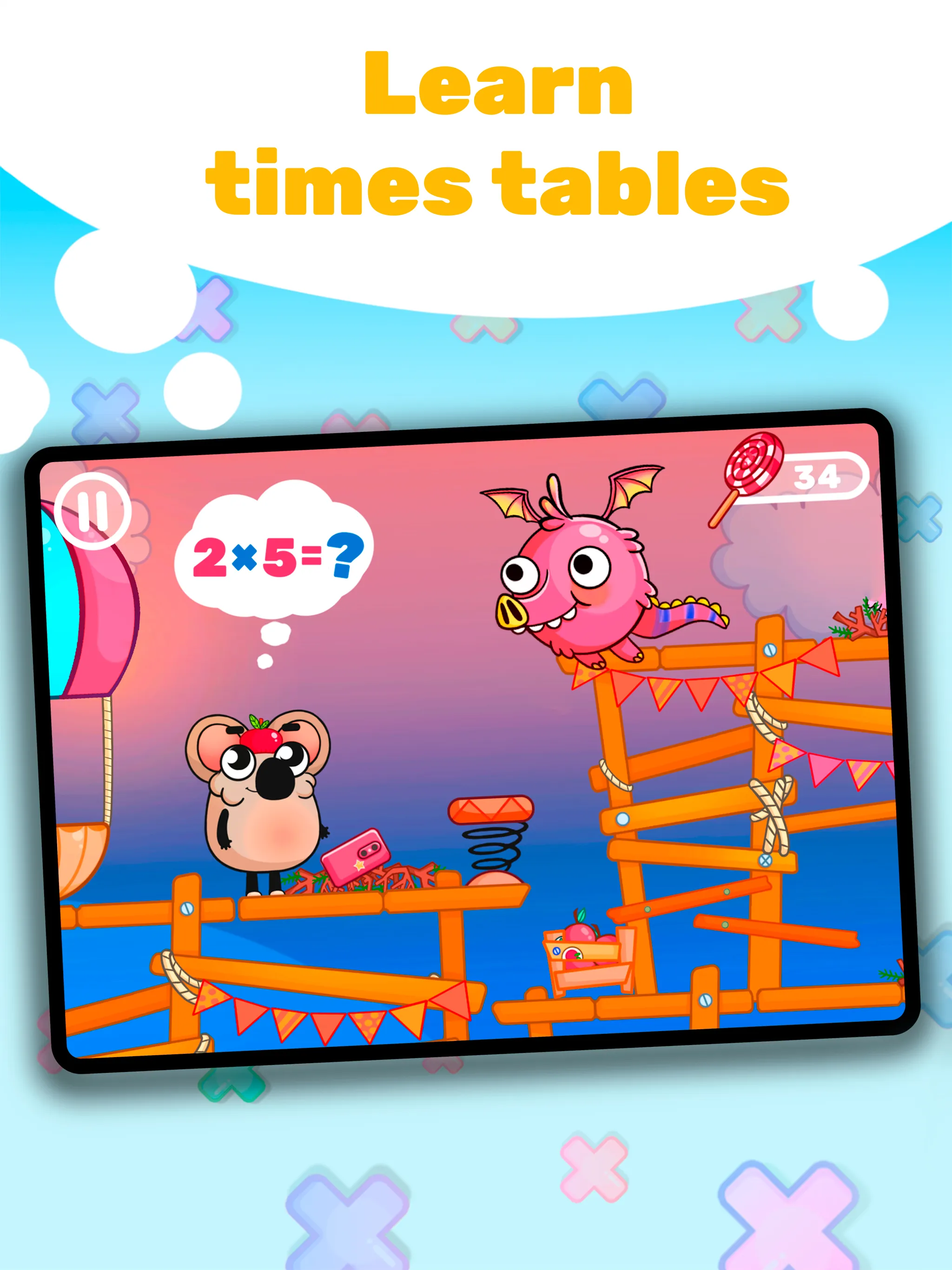 Multiplication Games For Kids. | Indus Appstore | Screenshot