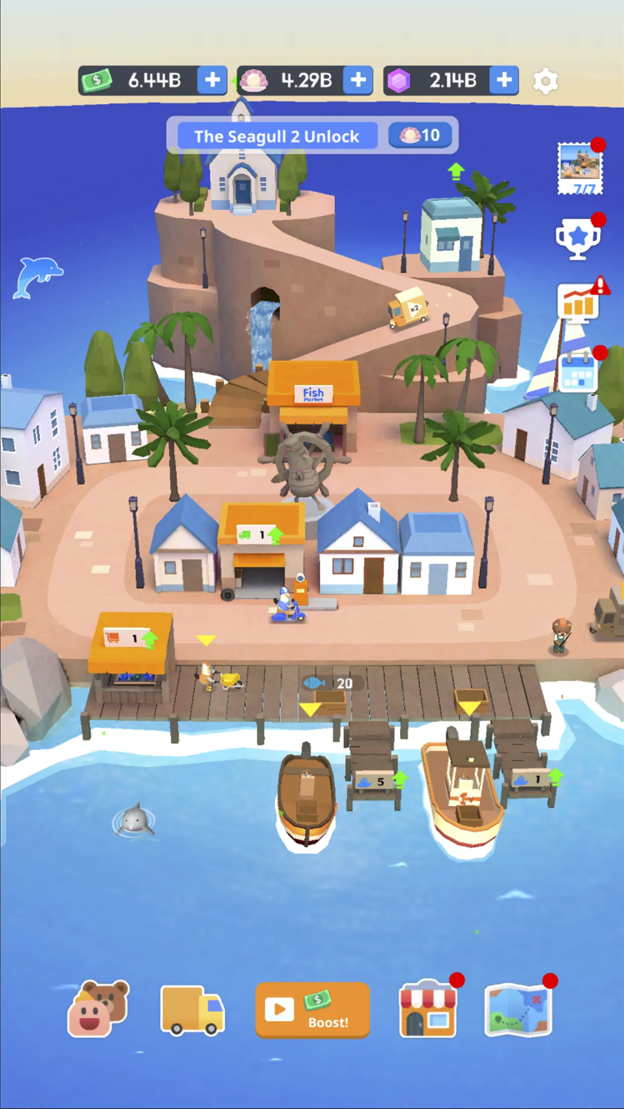 Idle Fishing Tycoon Simulator | Indus Appstore | Screenshot