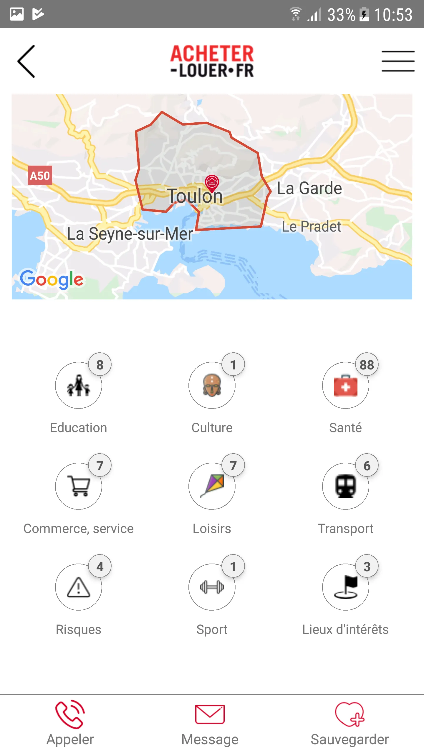 Acheter-Louer Achat-Location | Indus Appstore | Screenshot