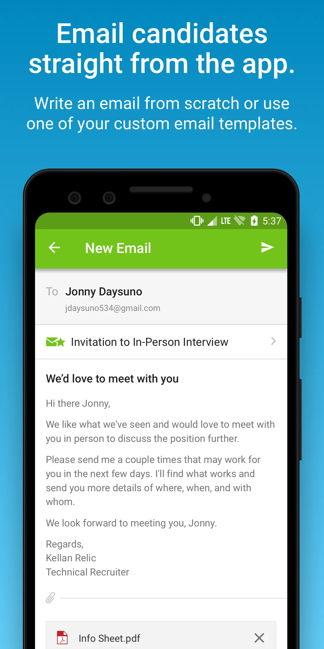 BambooHR Hiring | Indus Appstore | Screenshot