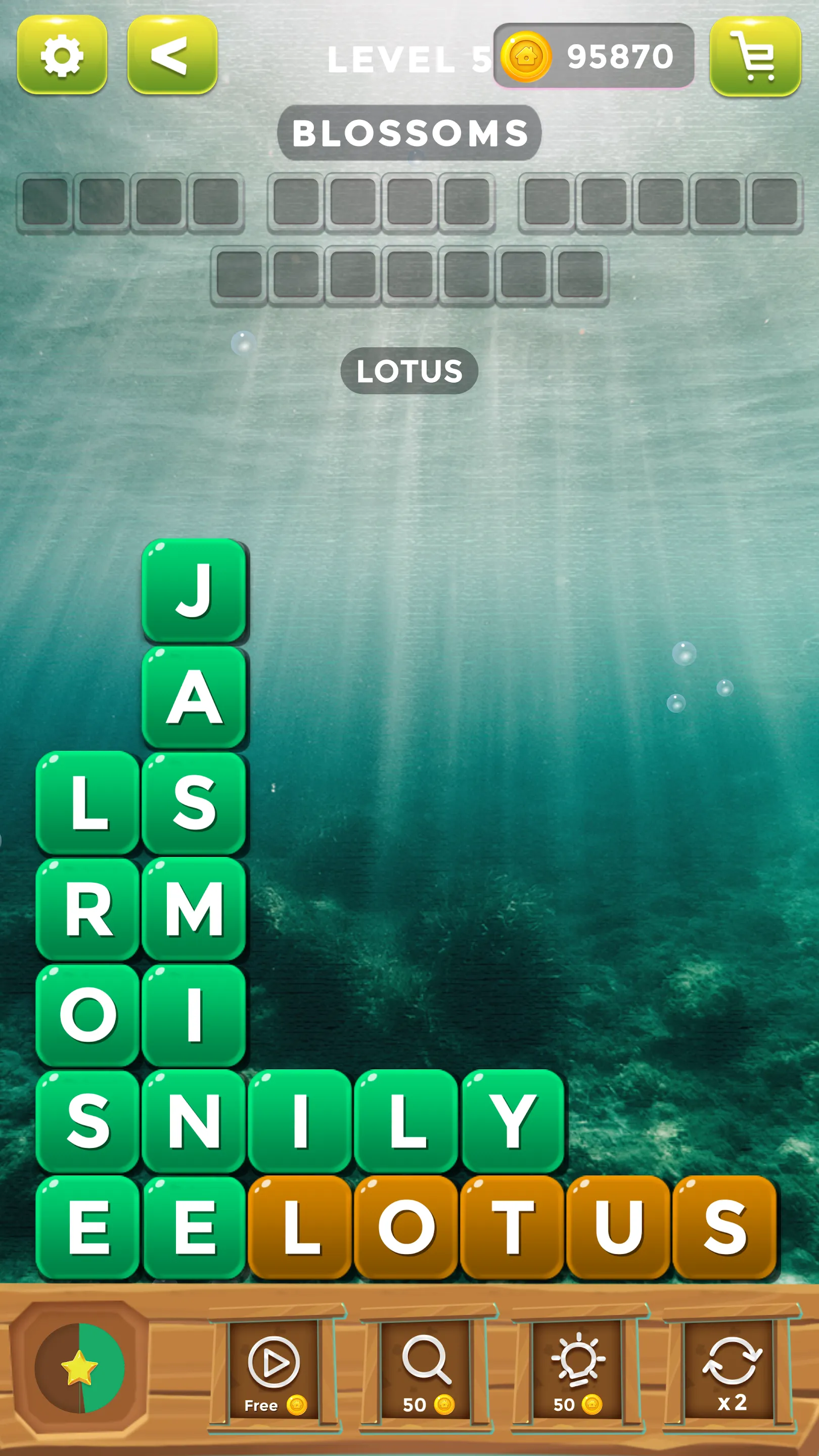 Word Surf: Offline Word Puzzle | Indus Appstore | Screenshot