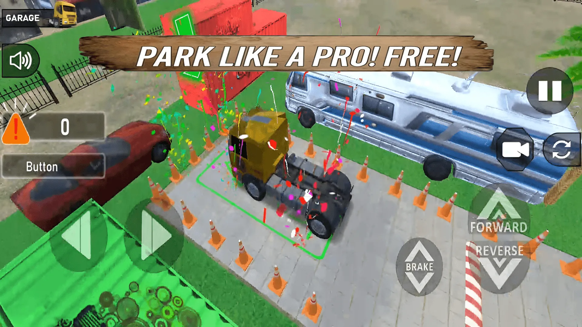 Euro Truck Parking 3d | Indus Appstore | Screenshot