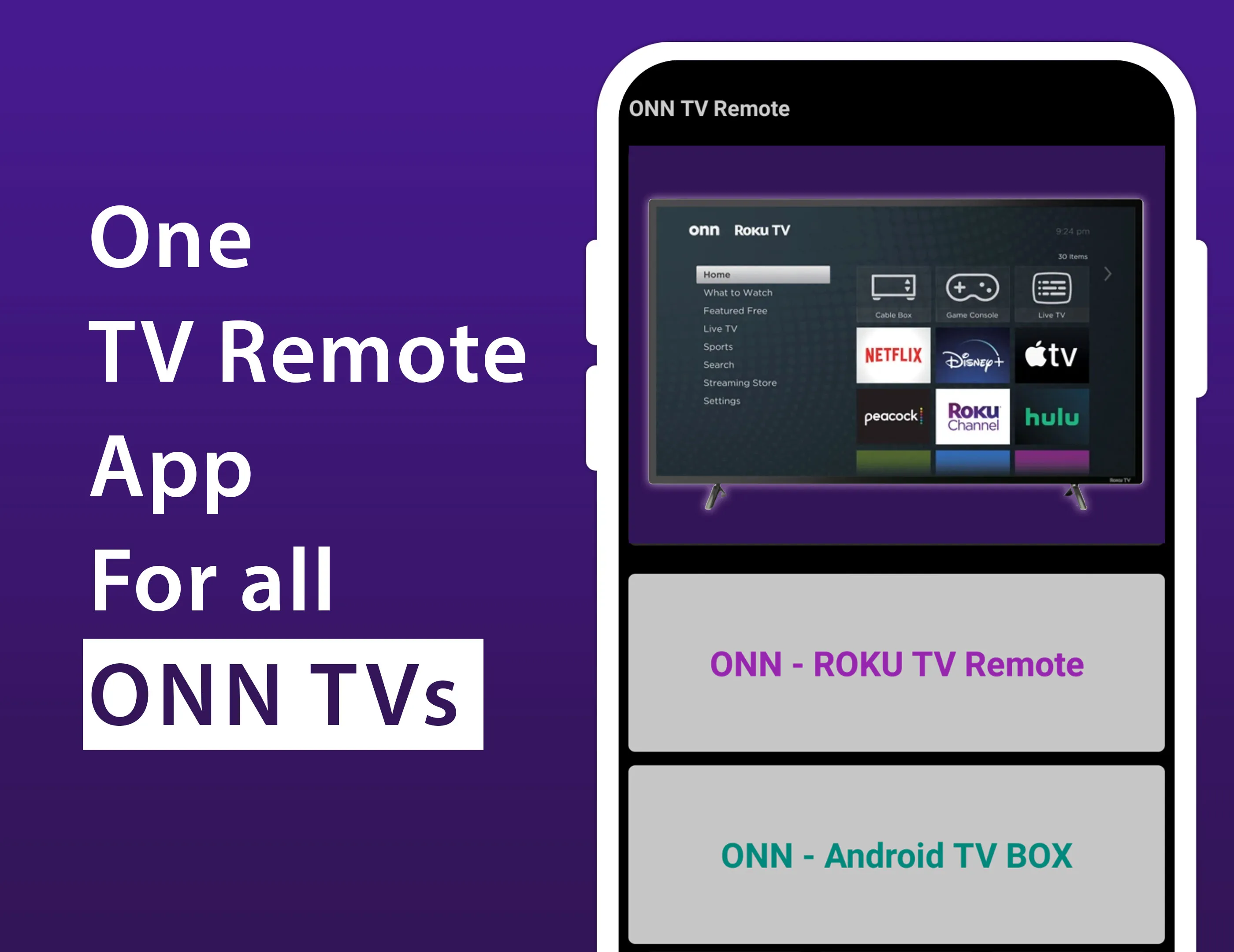 Onn TV Remote | Indus Appstore | Screenshot