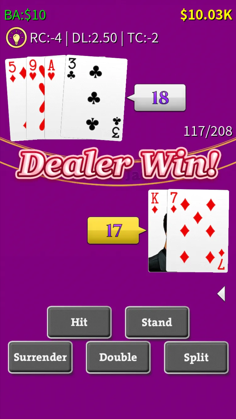 Card Counter Pro | Indus Appstore | Screenshot