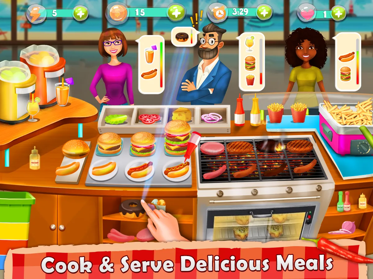 Cooking Island Cooking games | Indus Appstore | Screenshot