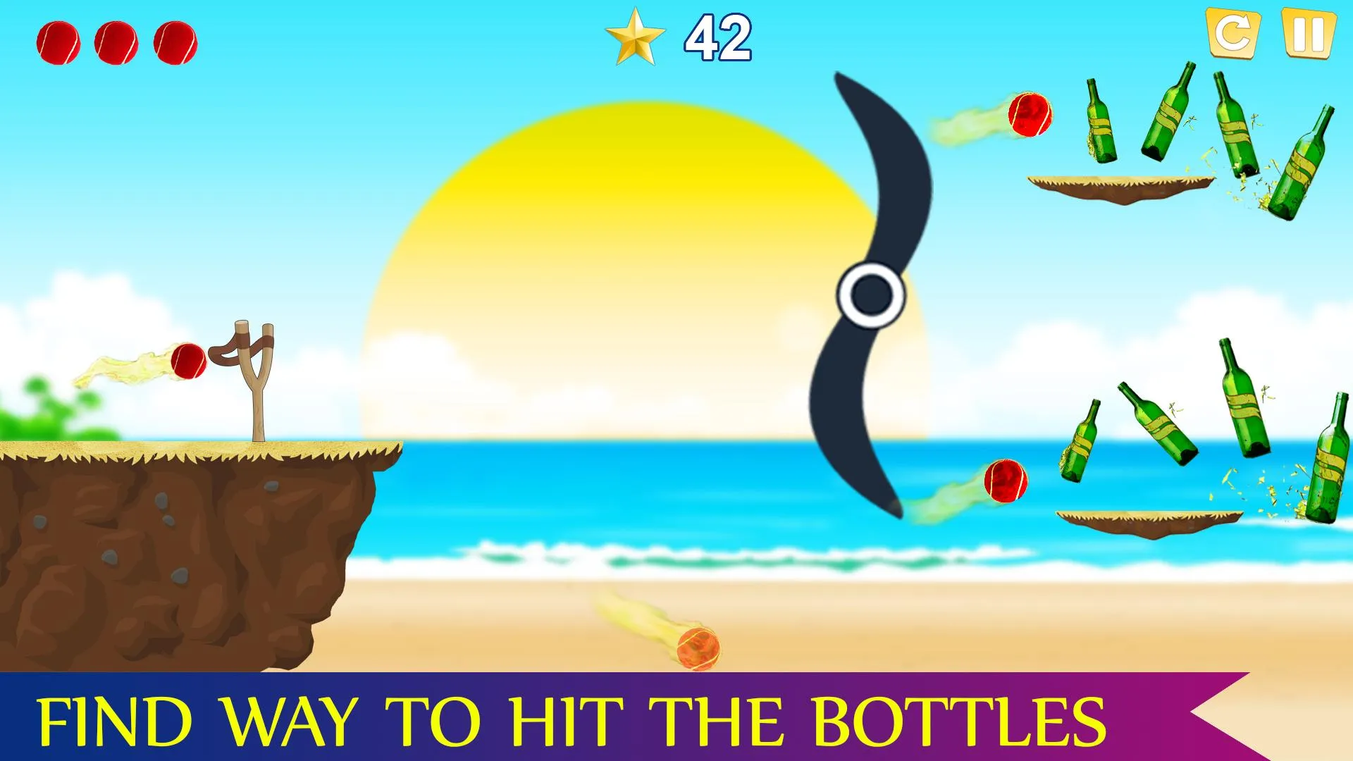 Hit Bottles Knock Down 2 | Indus Appstore | Screenshot