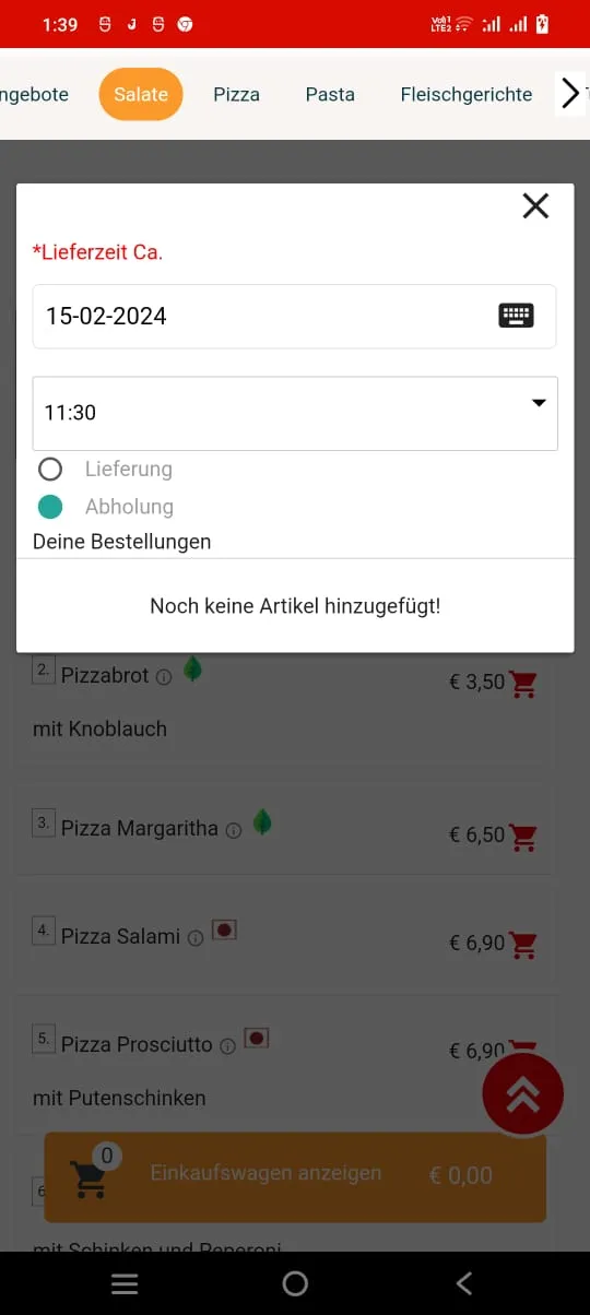 Rajput Pizza Service Höchstädt | Indus Appstore | Screenshot