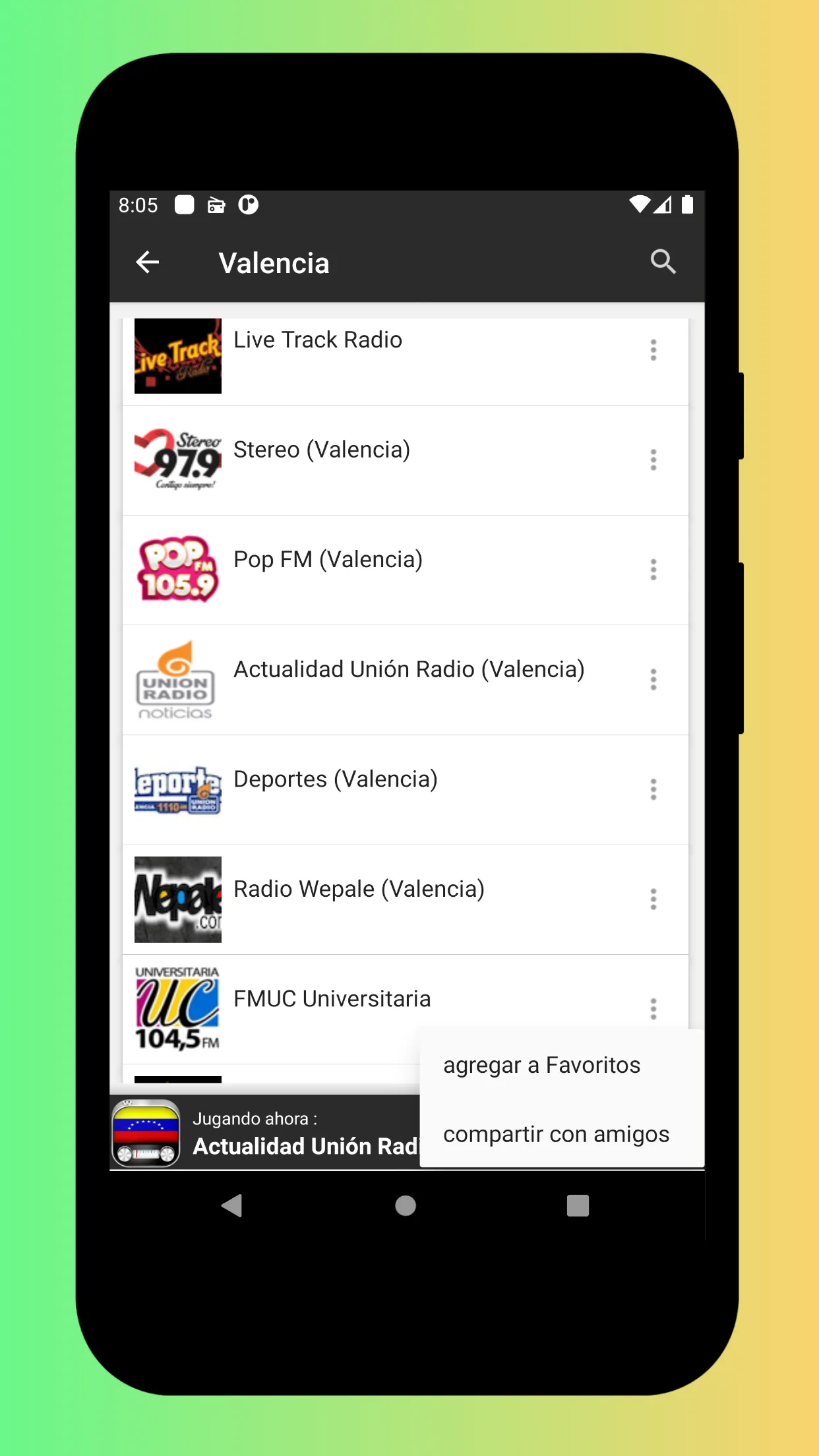 Radio Venezuela - Radio FM AM | Indus Appstore | Screenshot