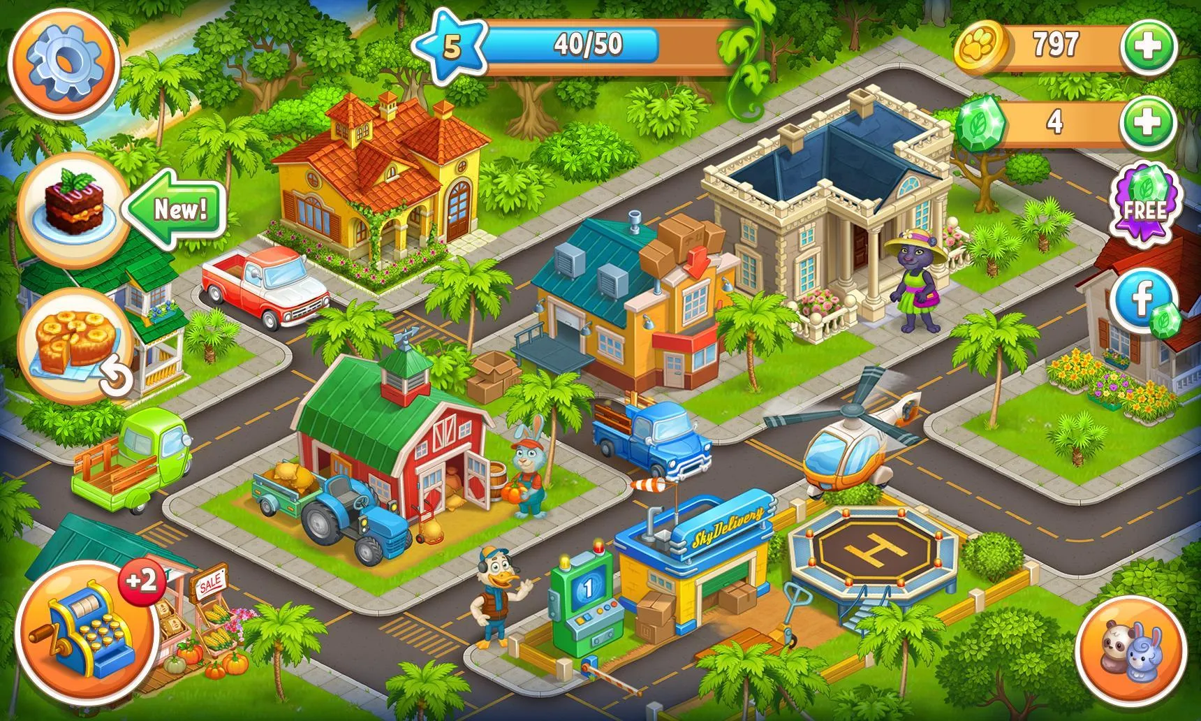 Farm Zoo Happy Day in Pet City | Indus Appstore | Screenshot