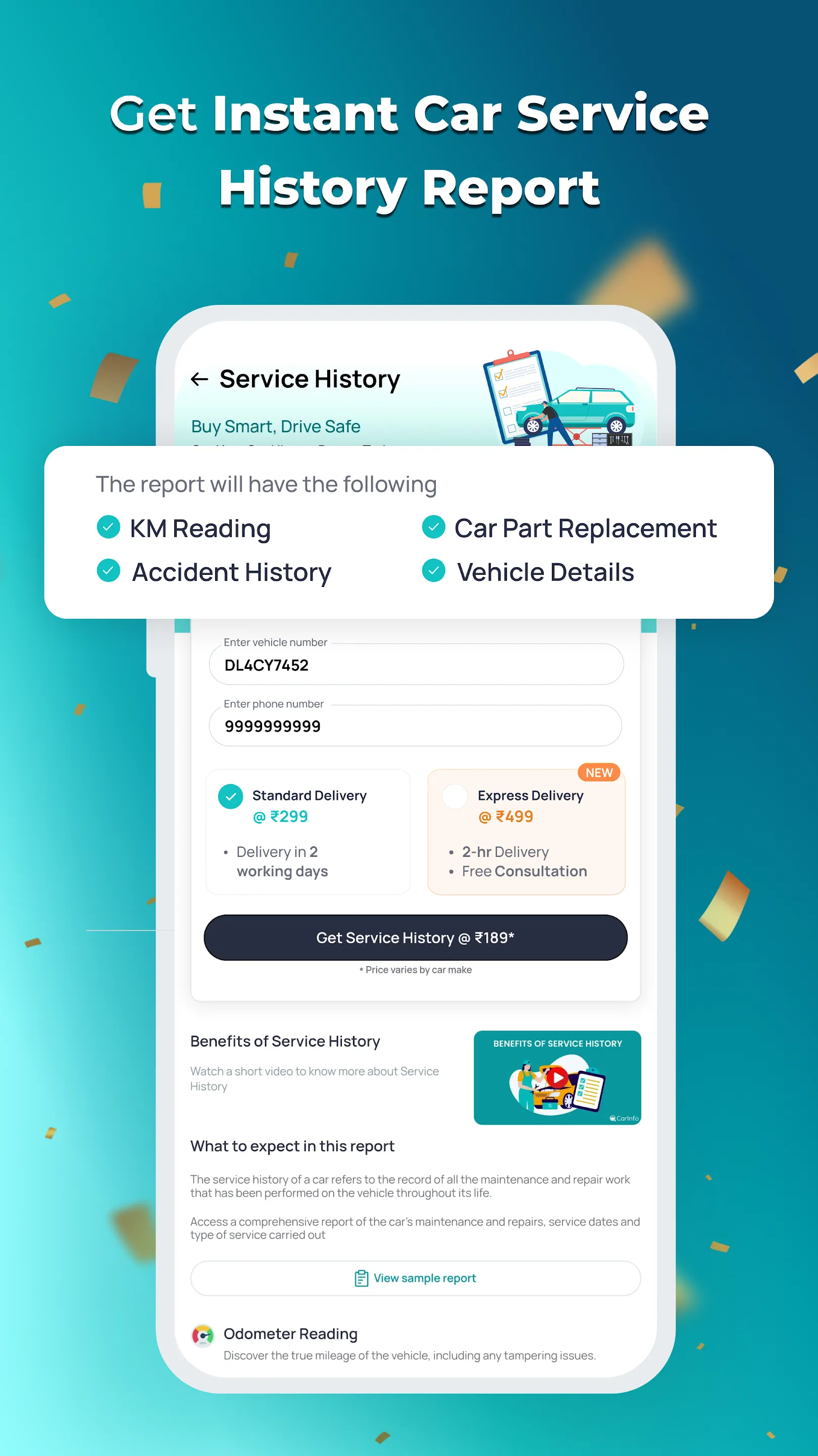 CarInfo - RTO Vehicle Info App | Indus Appstore | Screenshot