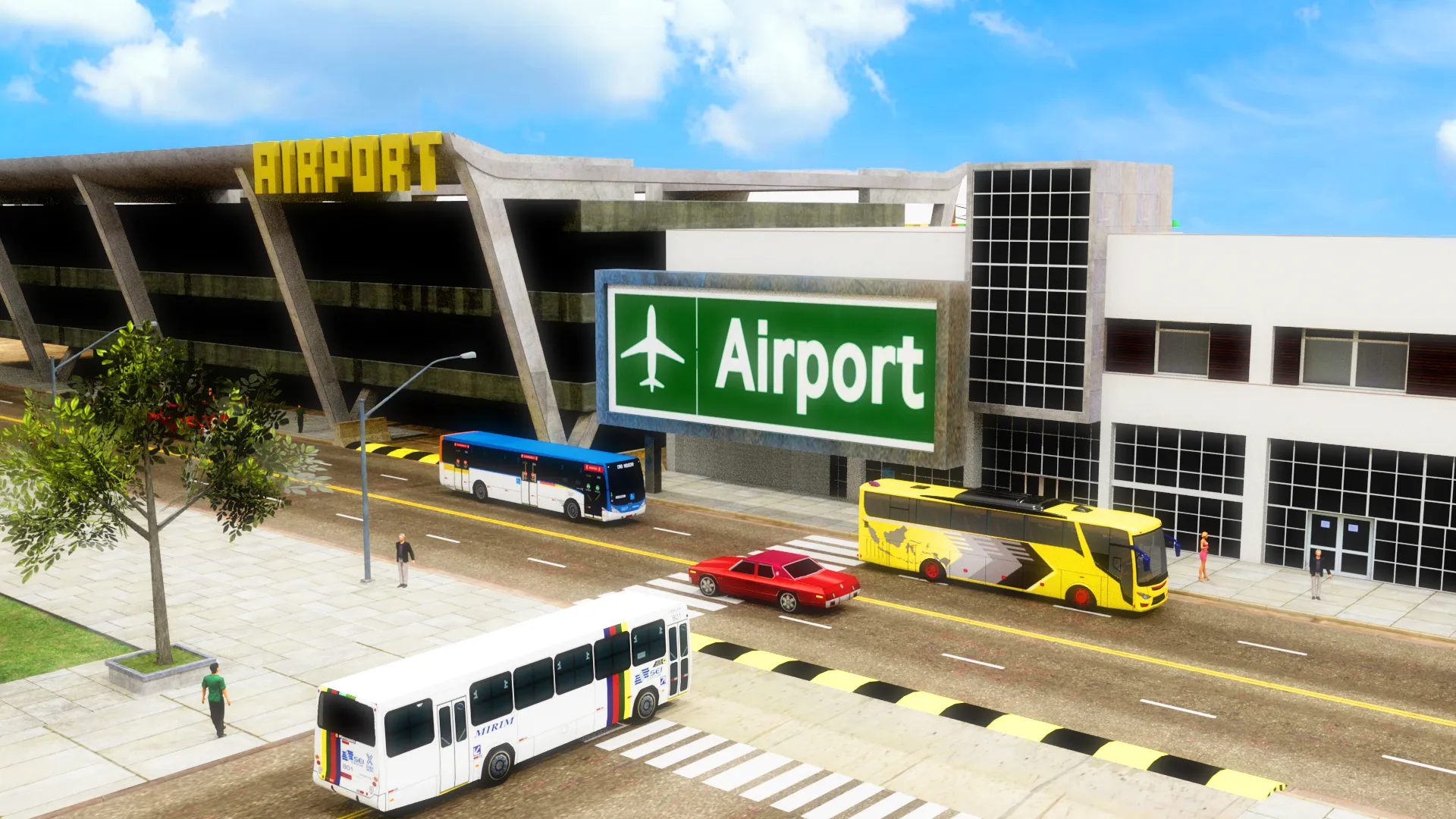 Airport Coach Bus: Europe City | Indus Appstore | Screenshot