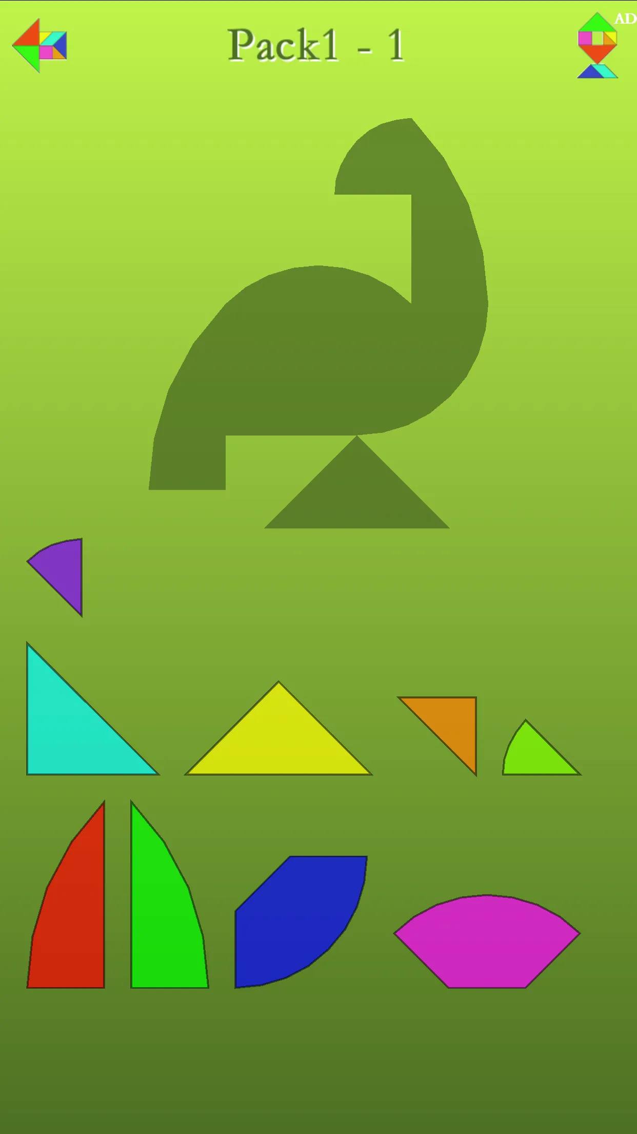 Tangram & Polyform Puzzle | Indus Appstore | Screenshot