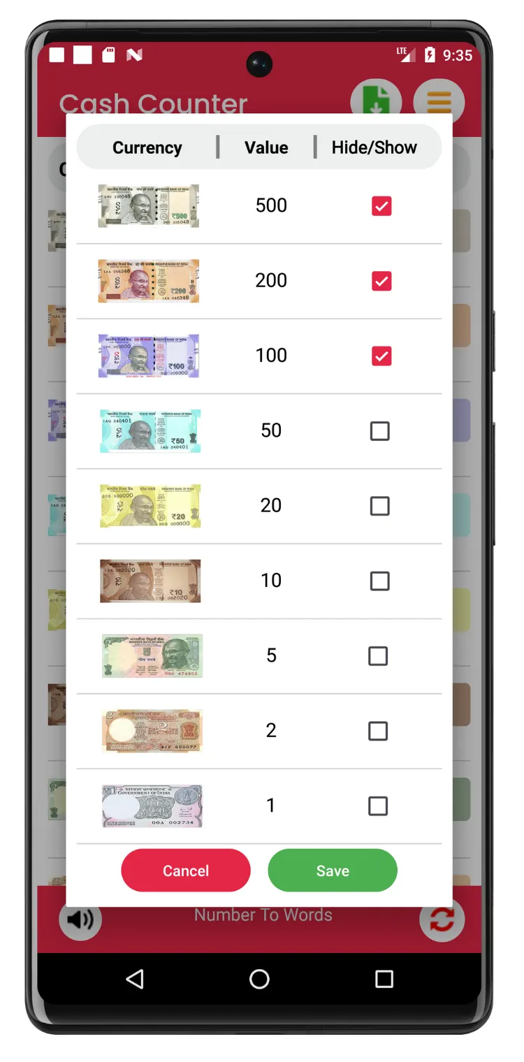 Cash Calculator -Money Counter | Indus Appstore | Screenshot