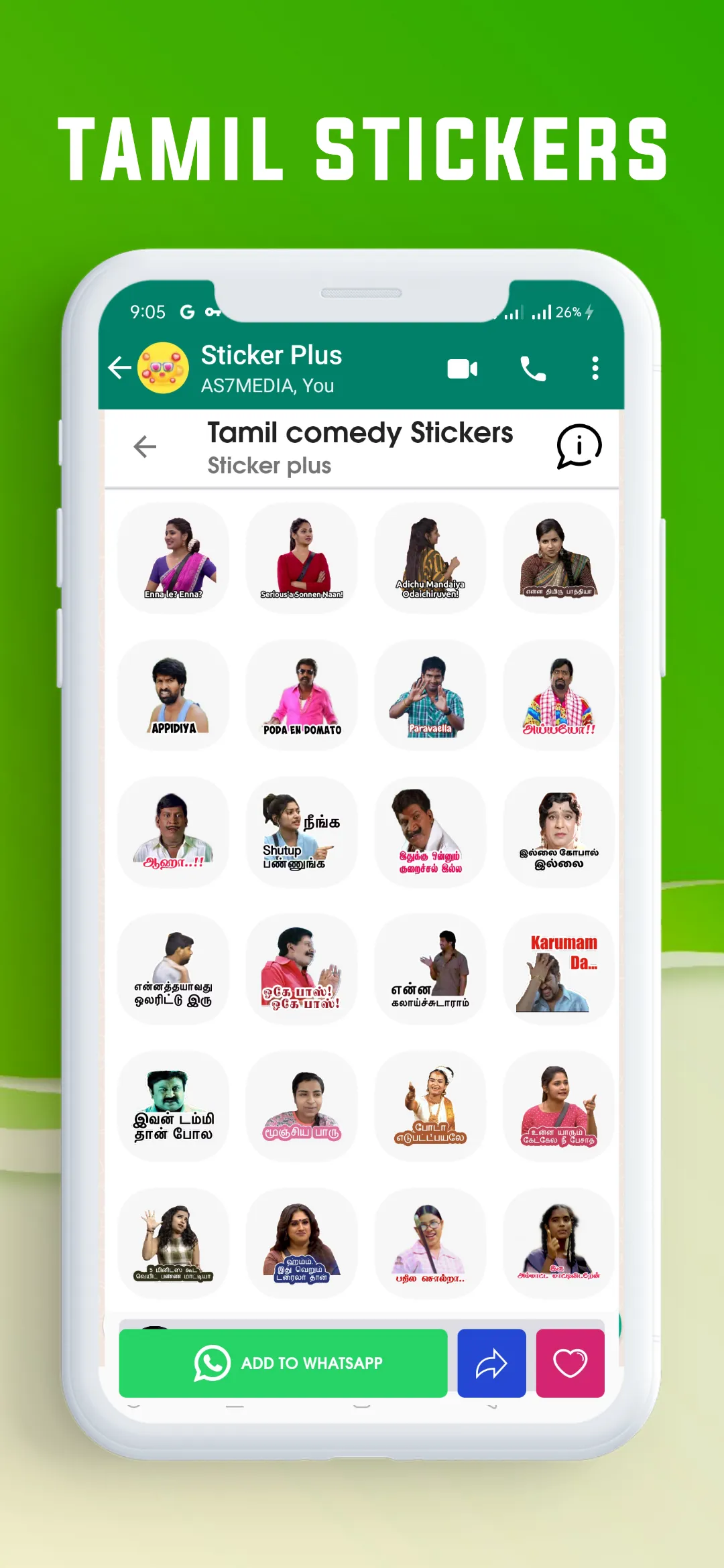 Sticker Plus Animated Stickers | Indus Appstore | Screenshot