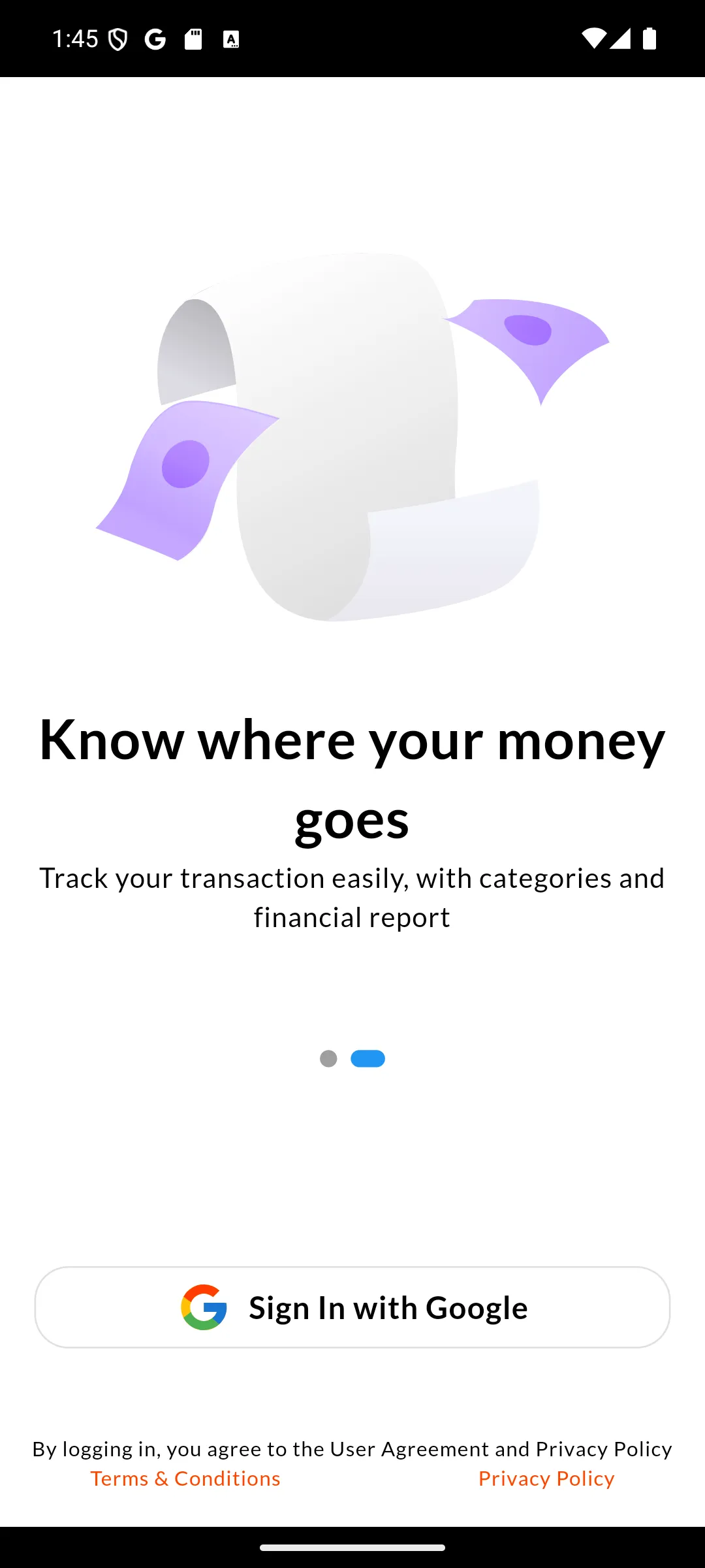 Track Money | Indus Appstore | Screenshot