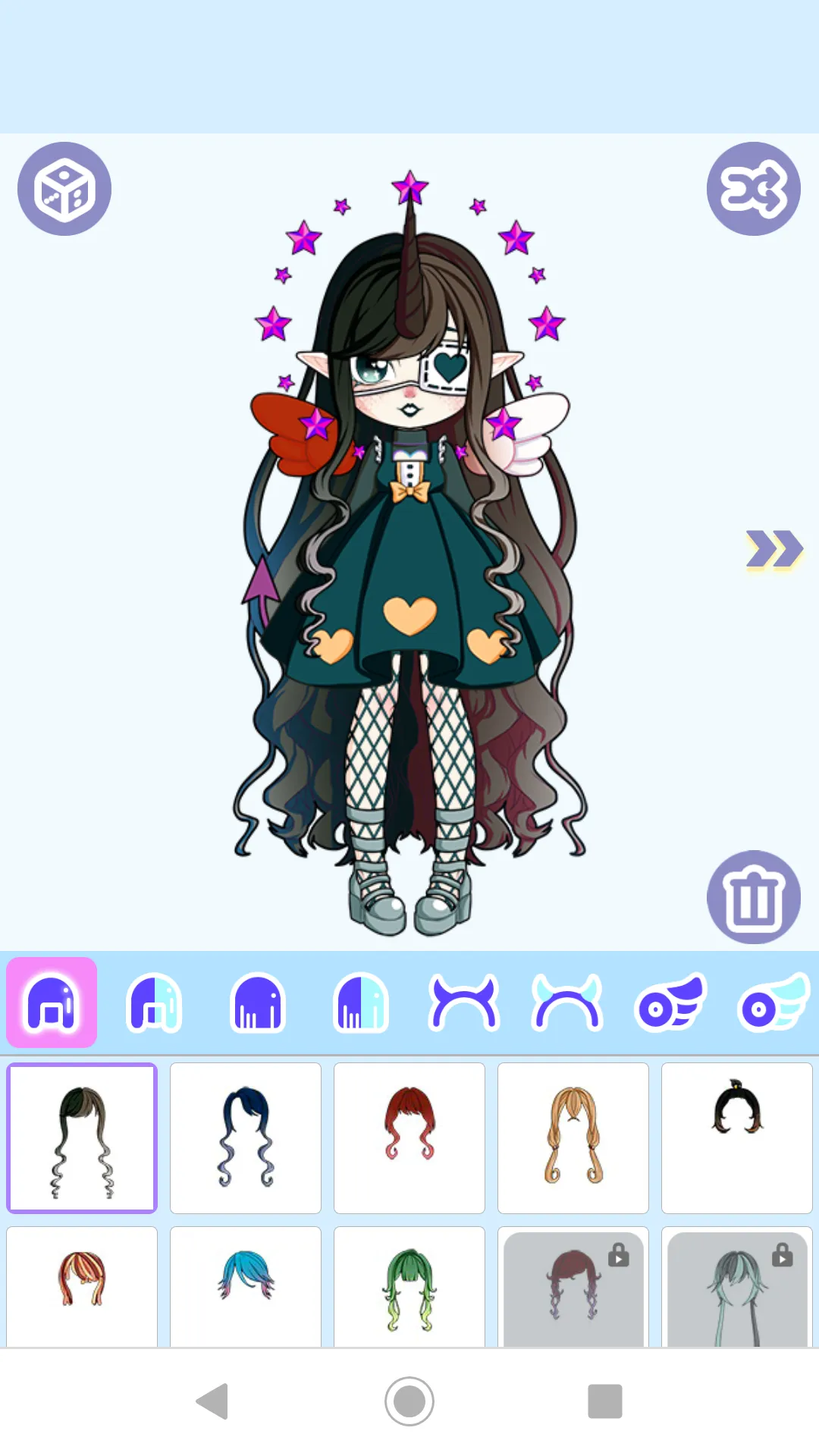 Magical Girl Avatar maker: Mag | Indus Appstore | Screenshot