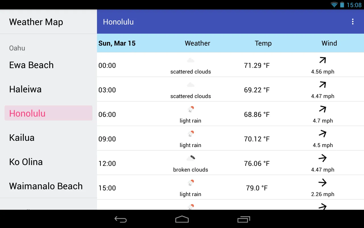 Aloha Weather | Indus Appstore | Screenshot